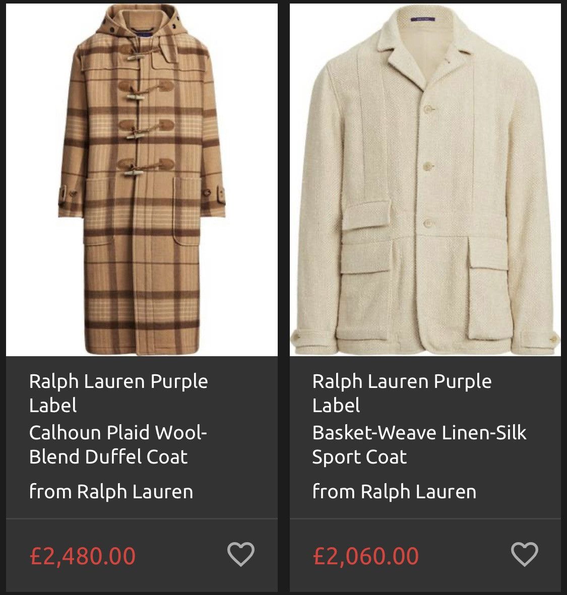 Polo Ralph Lauren Ralph Lauren Calhoun Plaid Wool Blend Duffer LongCoat Size US M / EU 48-50 / 2 - 12 Thumbnail