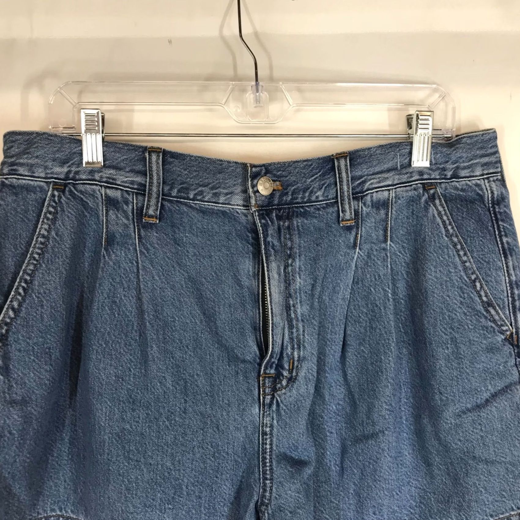 Madewell MADEWELL Women's 31 JEAN SHORT BLUE Size 24" / US 00 / IT 34 - 2 Thumbnail