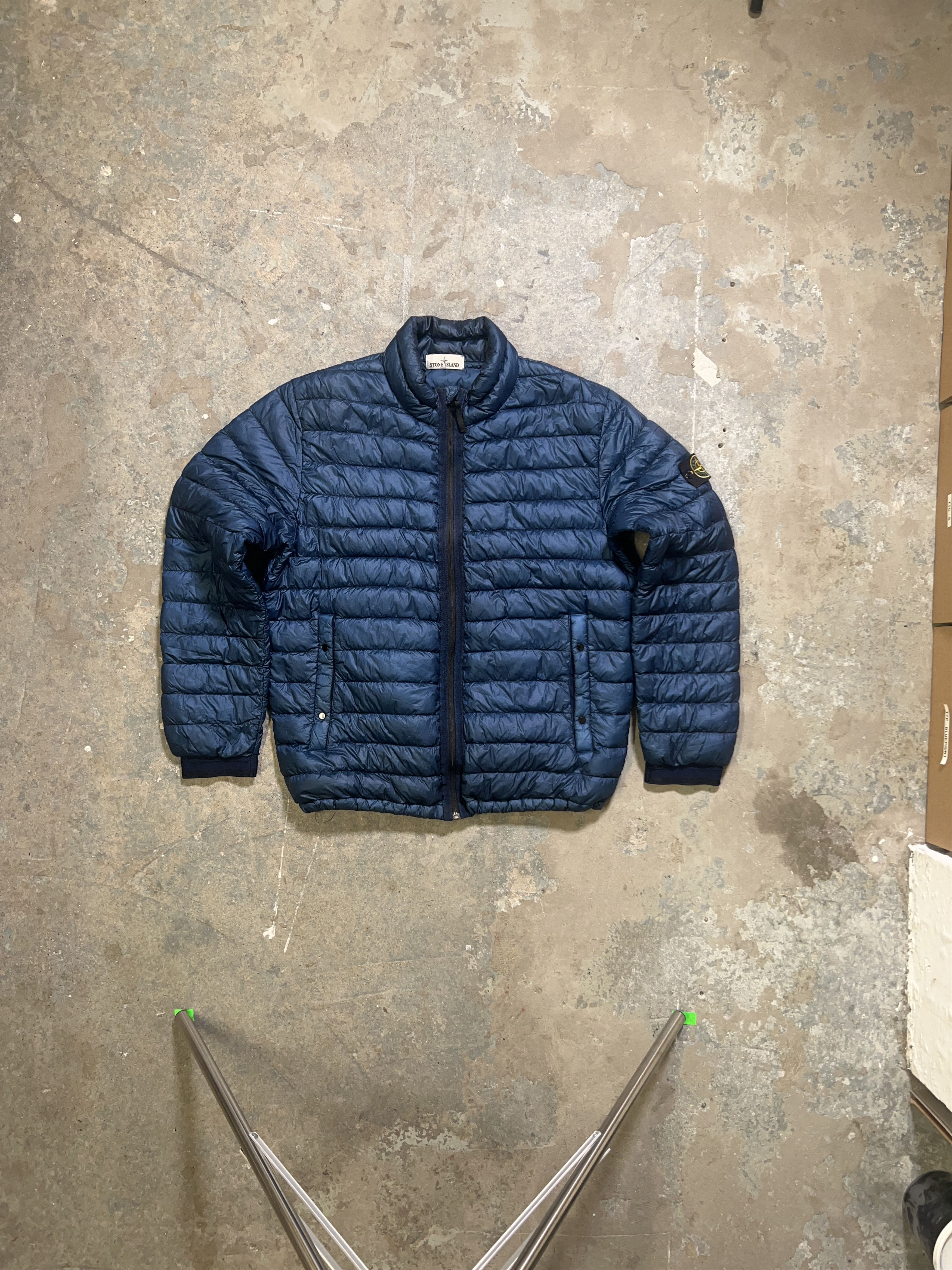 Stone Island Stone Island Garment Dyed Down Jacket Size US XXL / EU 58 / 5 - 1 Thumbnail