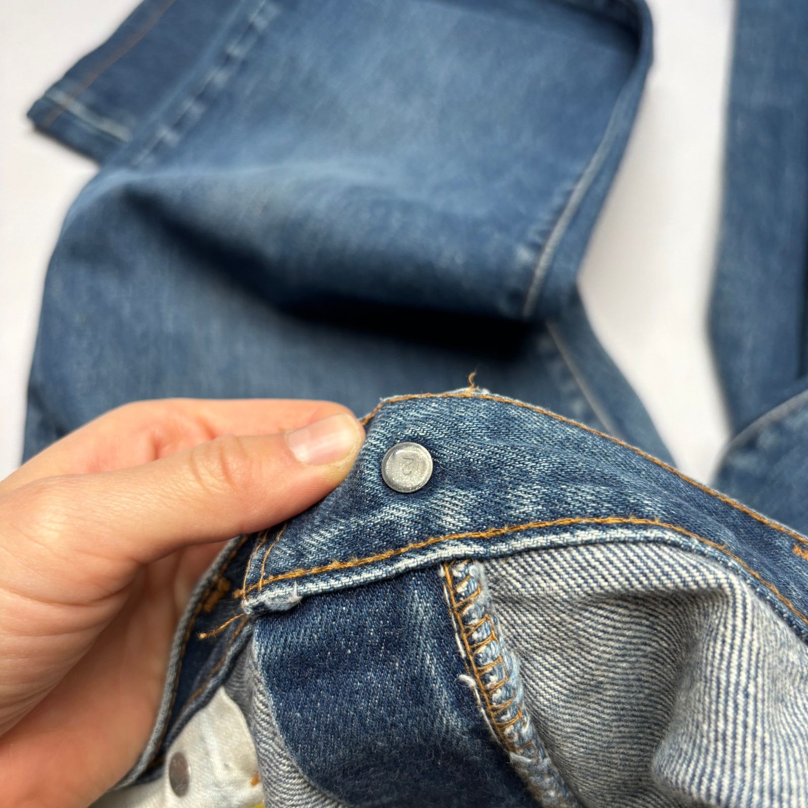 Levi's Vintage 70s Levi's 517 0217 Jeans Men's 36x28 Talon Flare Size US 36 / EU 52 - 10 Thumbnail
