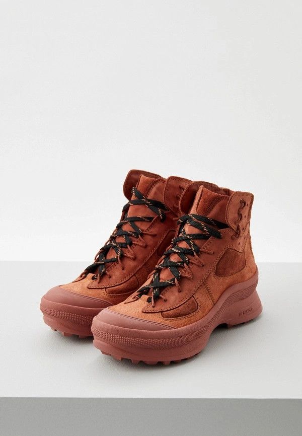 Jil Sander o1y1025 Hi-Top Sneakers in Brick Size US 9 / IT 39 - 3 Thumbnail