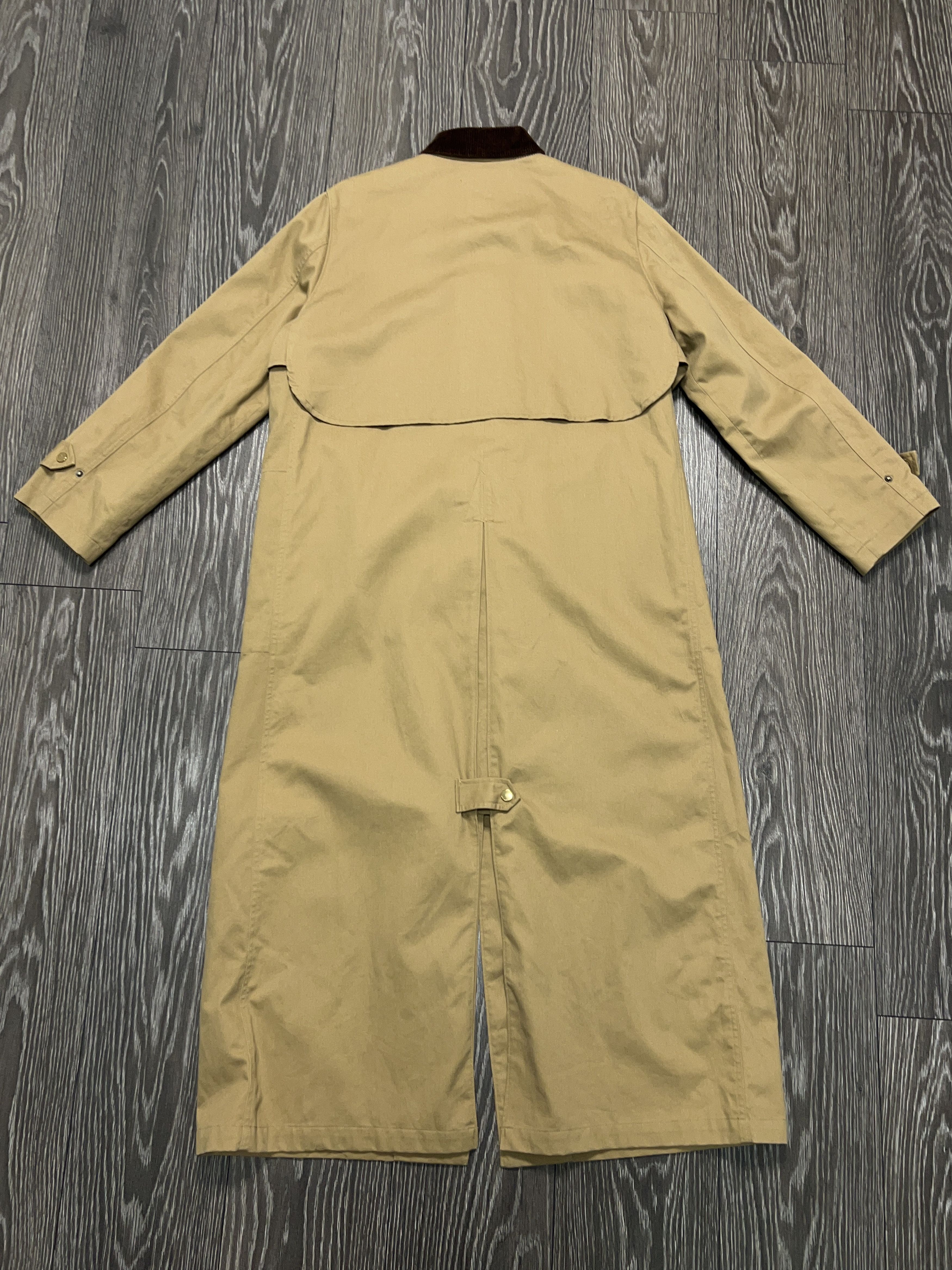 Ralph Lauren Womens Long Coat Equestrian Duster Barn Chore Trench Size M Size M / US 6-8 / IT 42-44 - 13 Thumbnail