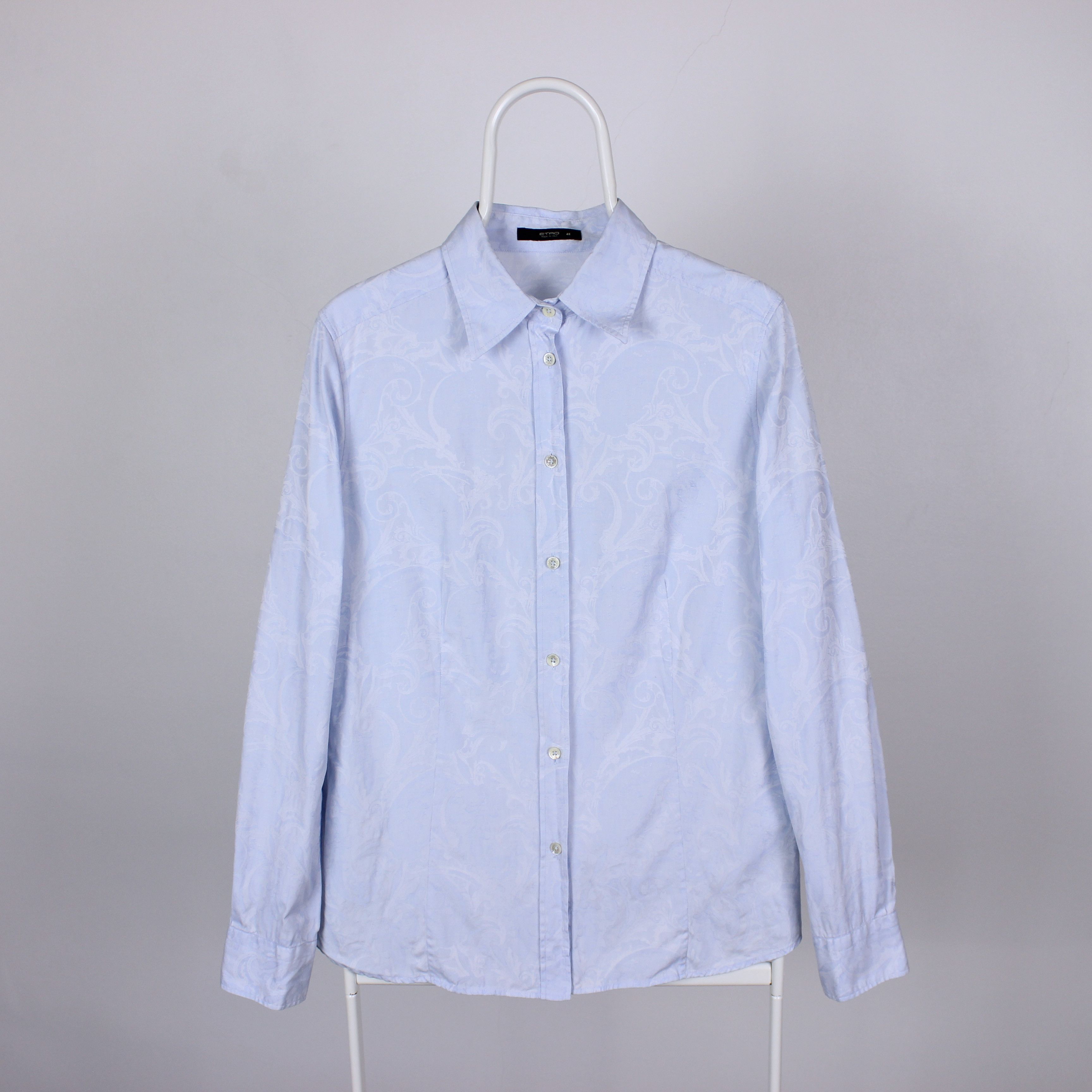 Etro Etro shirt men striped S M monogram cotton button Ups Size US S / EU 44-46 / 1 - 3 Thumbnail