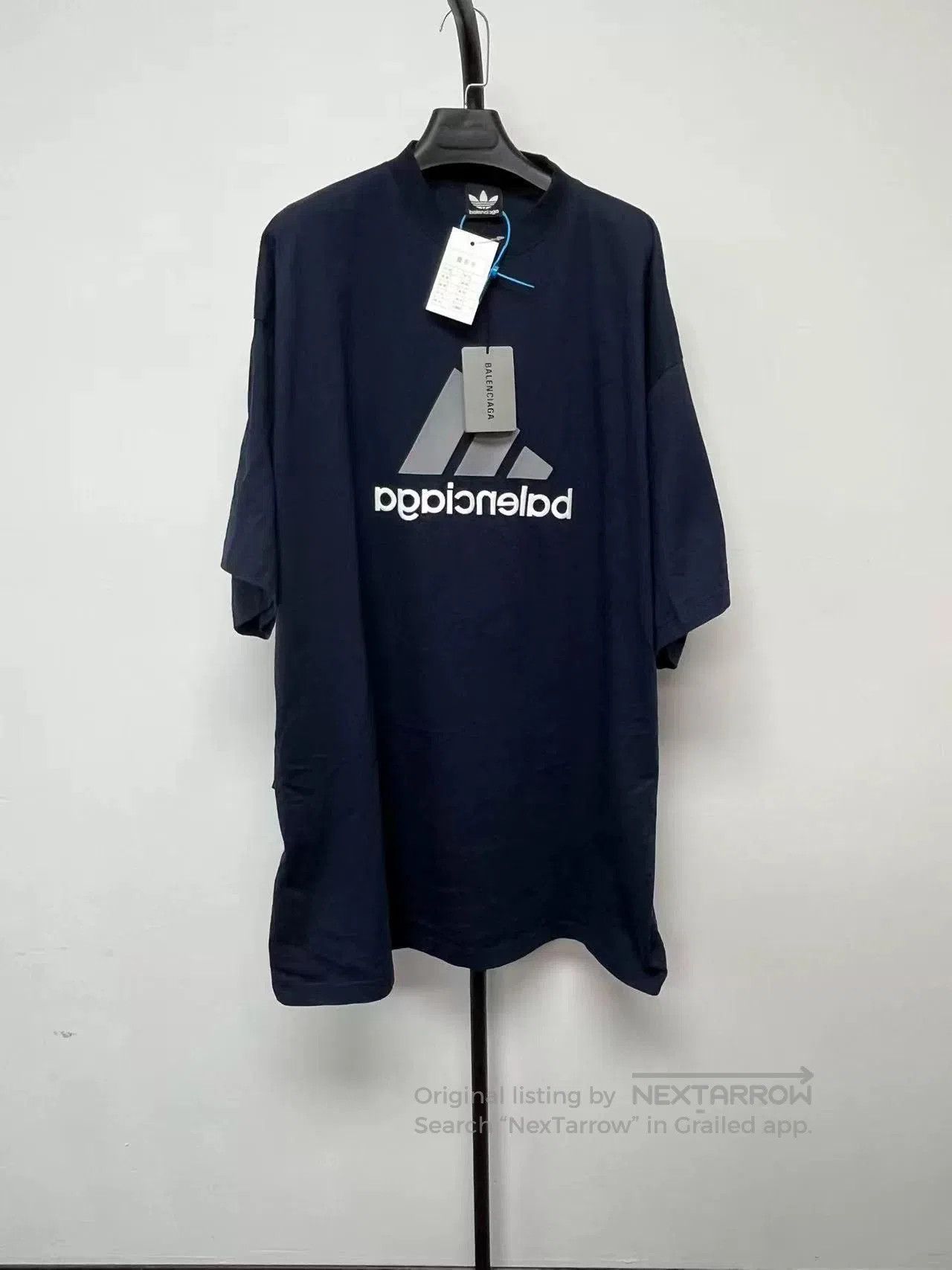 Balenciaga Balenciaga x adidas Logo Print T-Shirt. Size US S / EU 44-46 / 1 - 1 Thumbnail