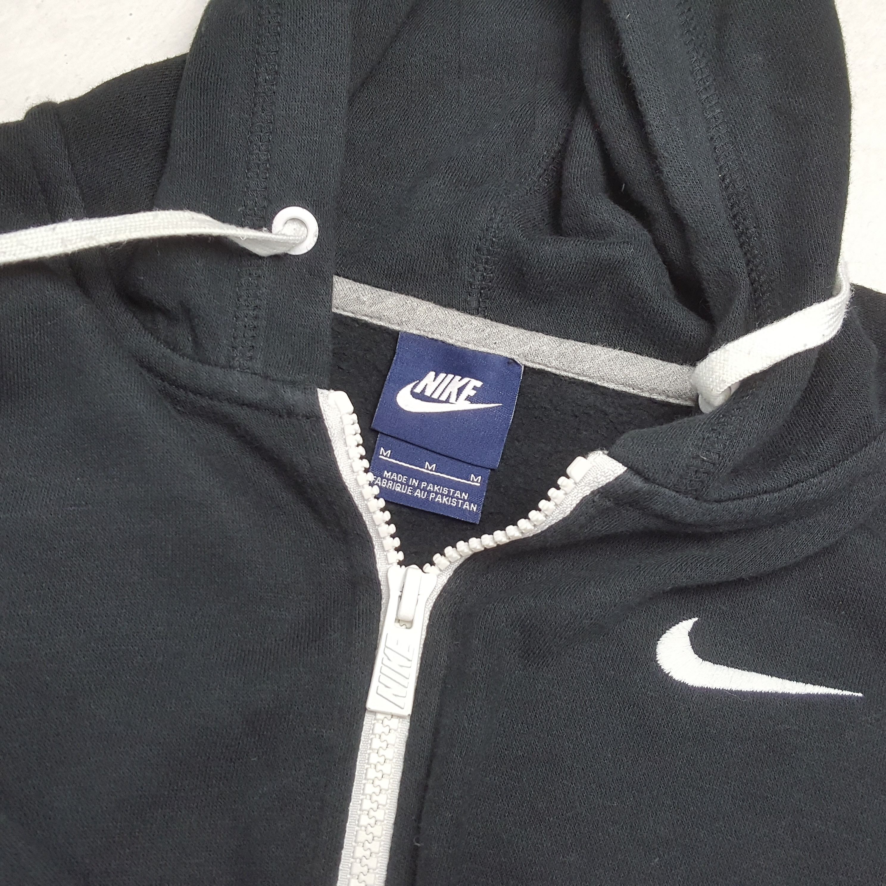 Nike × Vintage NIKE Small Logo Design Zipper Hoodies Size US M / EU 48-50 / 2 - 10 Thumbnail