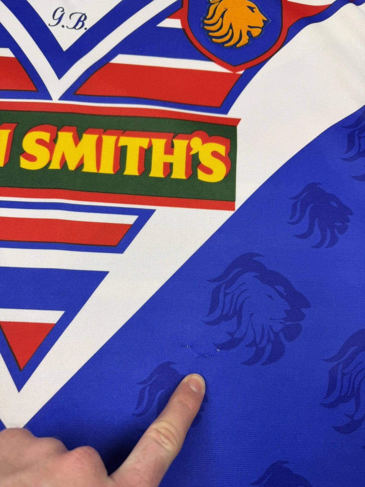 Puma Vintage 1995 Great Britain Rugby League Jersey by Puma Size US L / EU 52-54 / 3 - 4 Thumbnail
