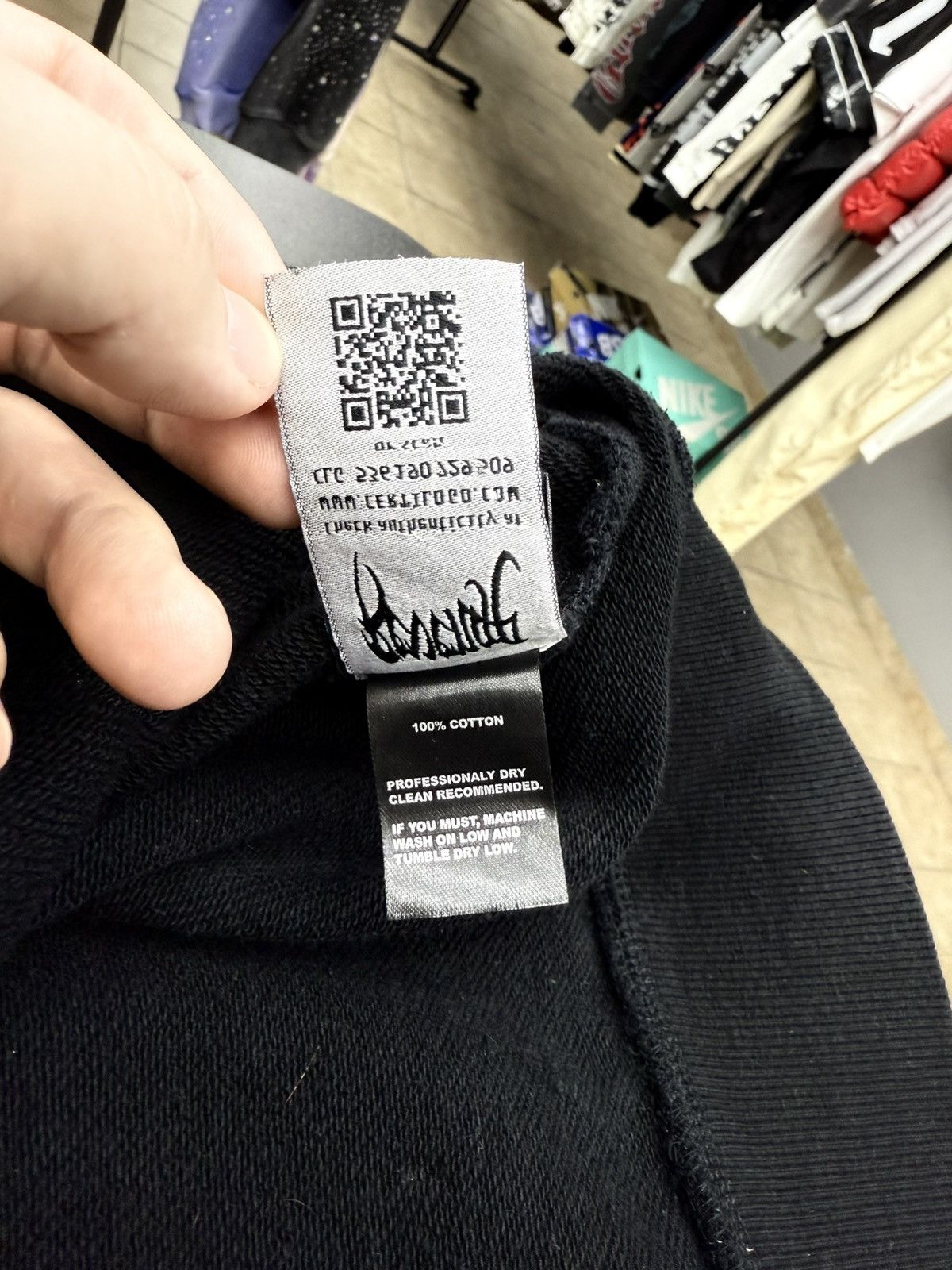 Revenge Men’s Black Revenge Hoodie Size Large Size US L / EU 52-54 / 3 - 11 Thumbnail
