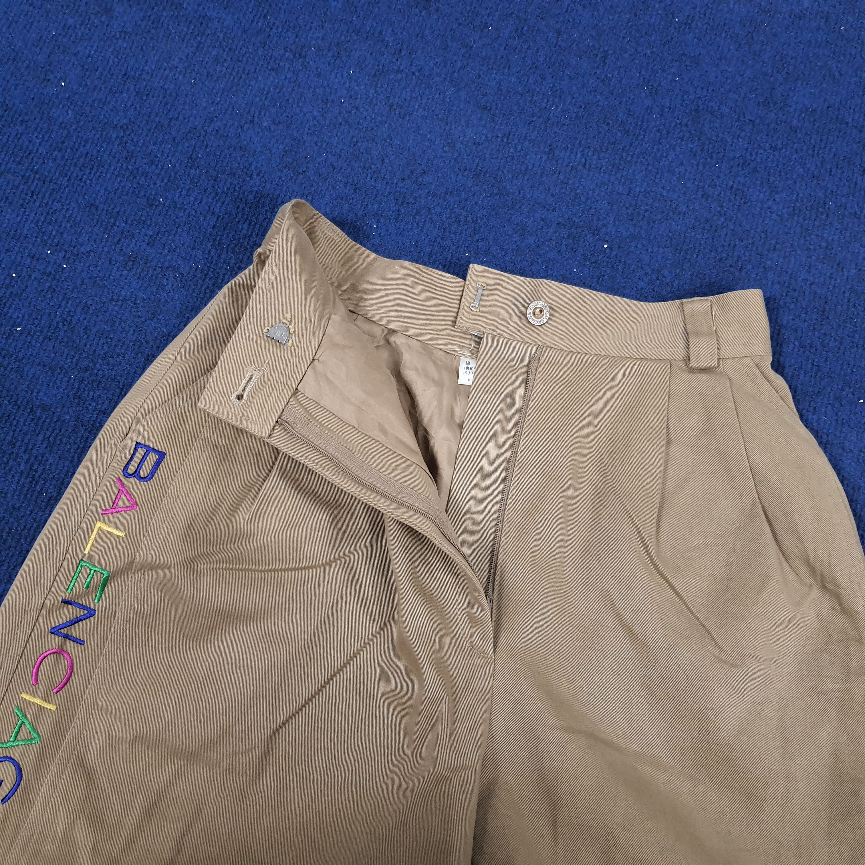 Balenciaga × Vintage Vintage Balenciaga Sports Spell Out Short Pants Size 22" - 5 Thumbnail