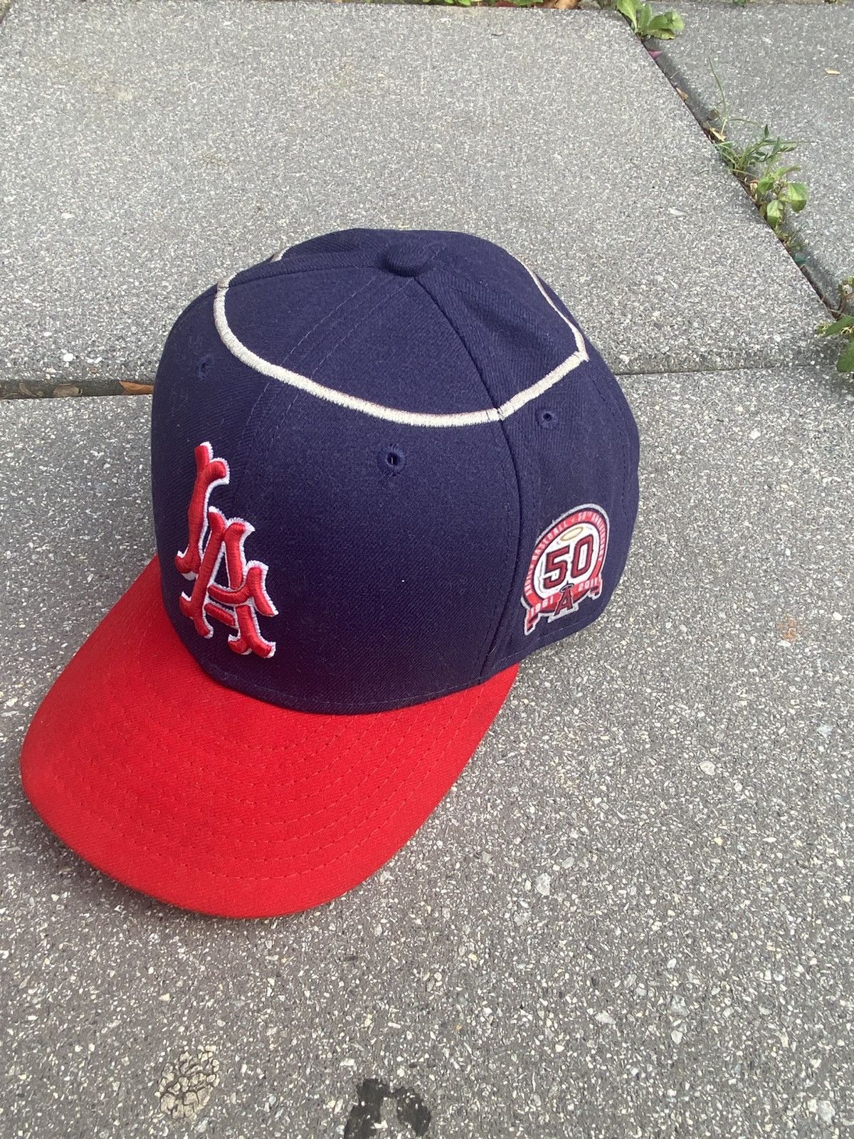 New Era LA ANGELS VINTAGE FIFTY 59 FITTED Size ONE SIZE - 1 Thumbnail