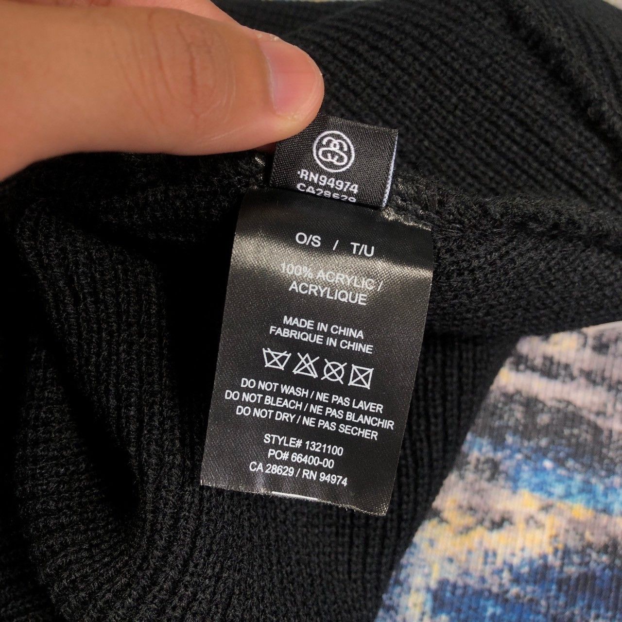 Stussy × Vintage Stussy Workgear Waffle Cuff Beanie Size ONE SIZE - 5 Thumbnail