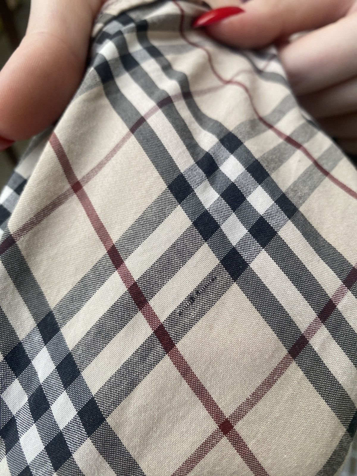Burberry Vintage beige nova check fullprint burberry shirt button up Size US XXL / EU 58 / 5 - 9 Thumbnail