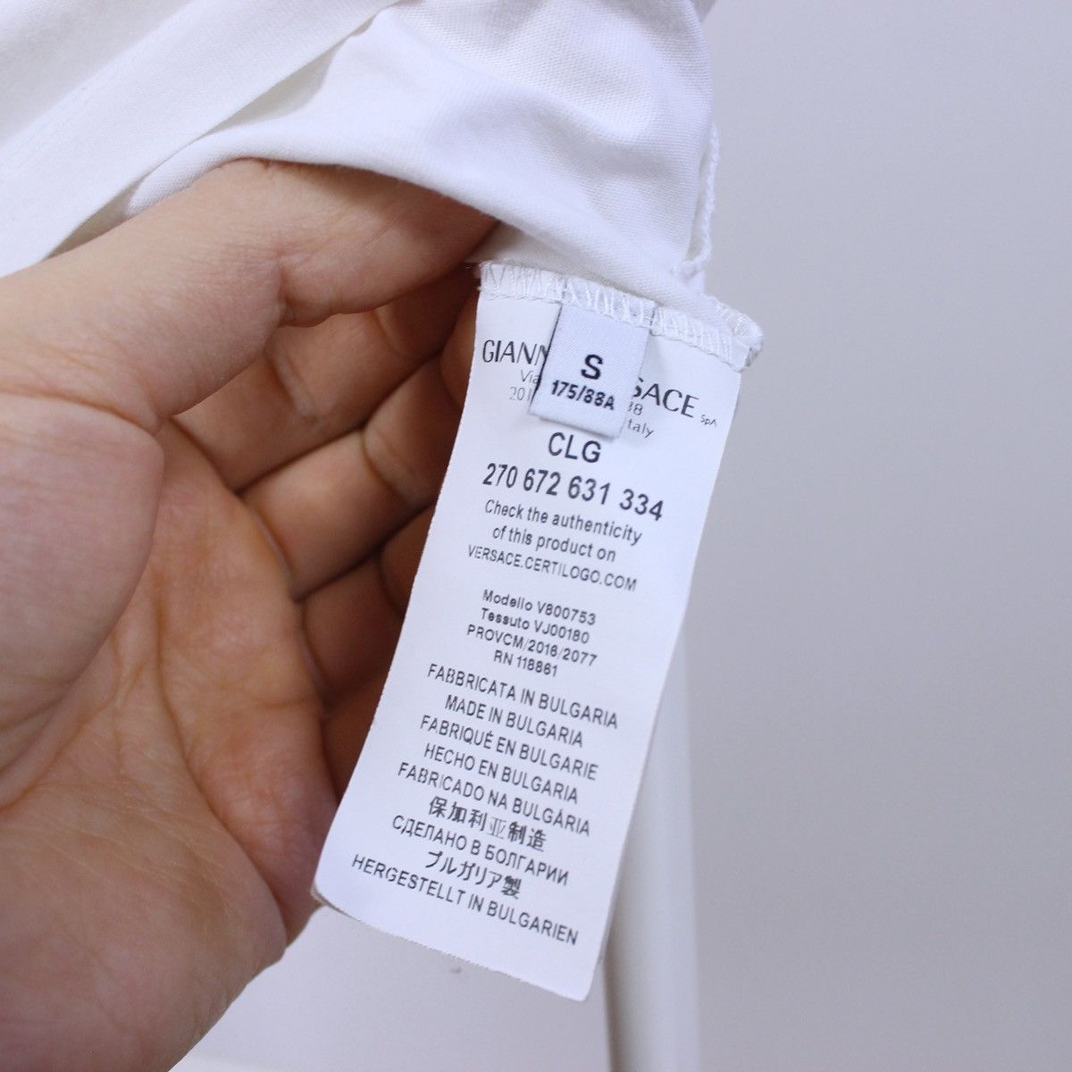 Versace Versace Collection Polo Short Sleeve Size US S / EU 44-46 / 1 - 5 Thumbnail