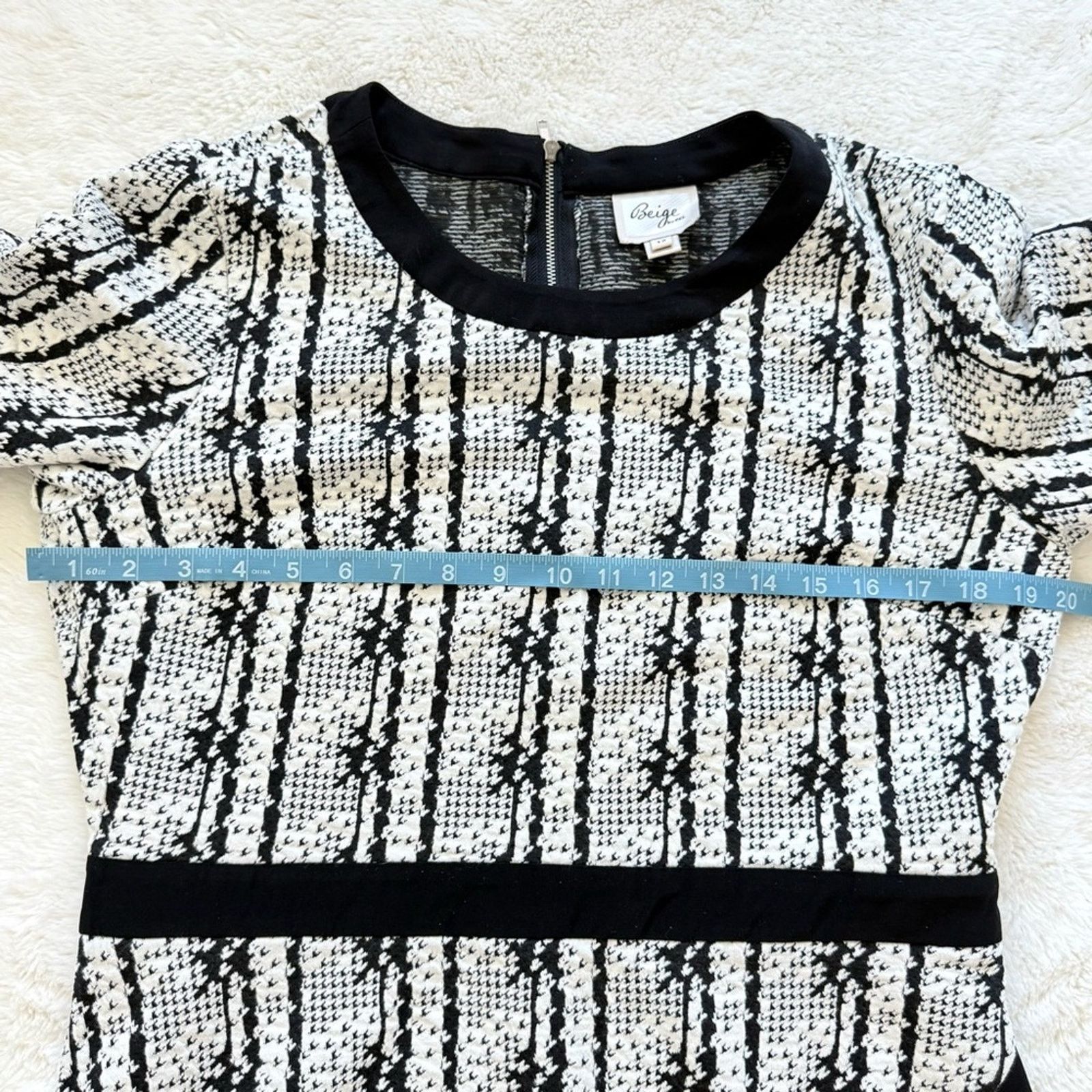 Other Beige by eci women tweed dress size 12 US Size XL / US 12-14 / IT 48-50 - 9 Thumbnail