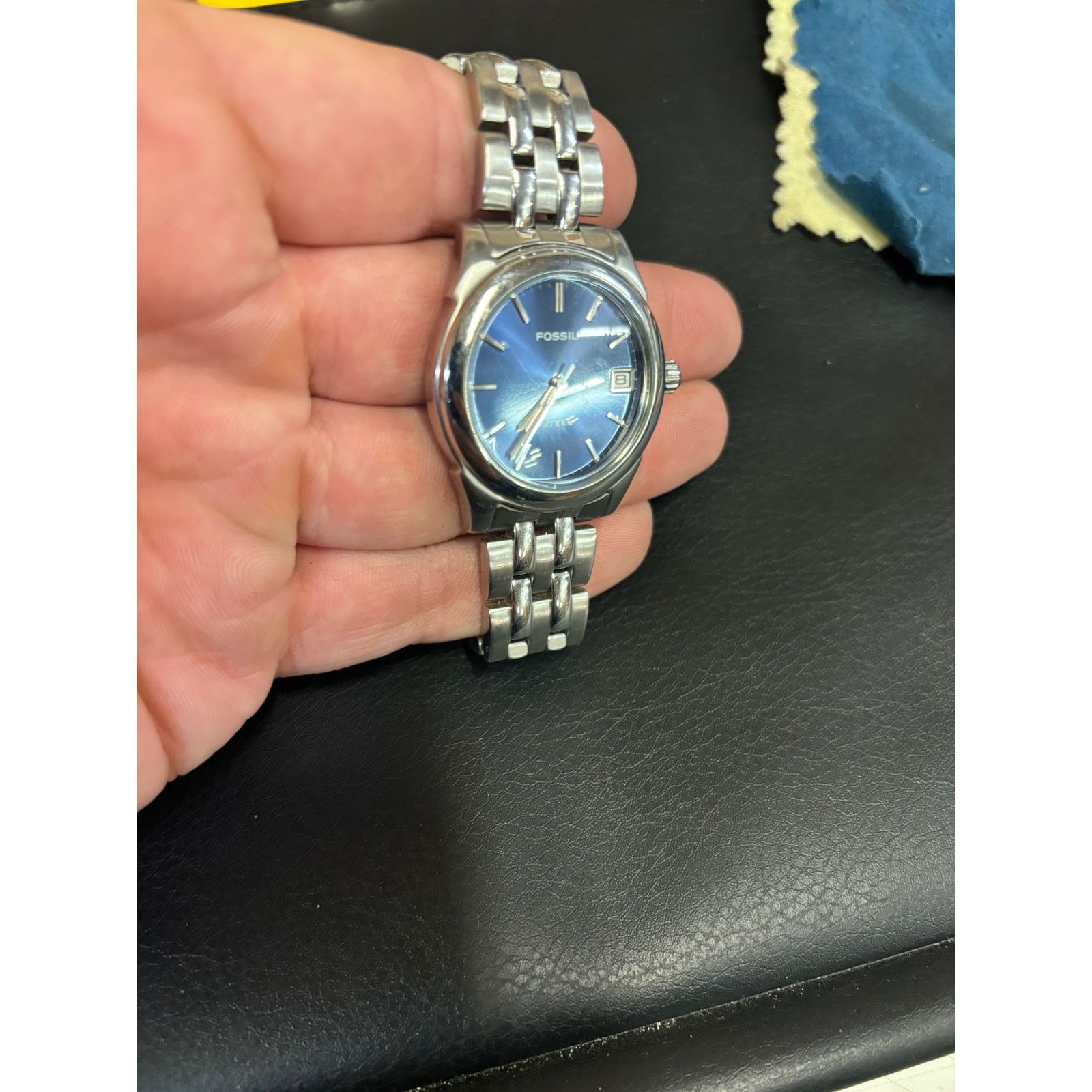Fossil Fossil Steel FS-2643 Silver Tone Men’s Watch. Size ONE SIZE - 5 Thumbnail