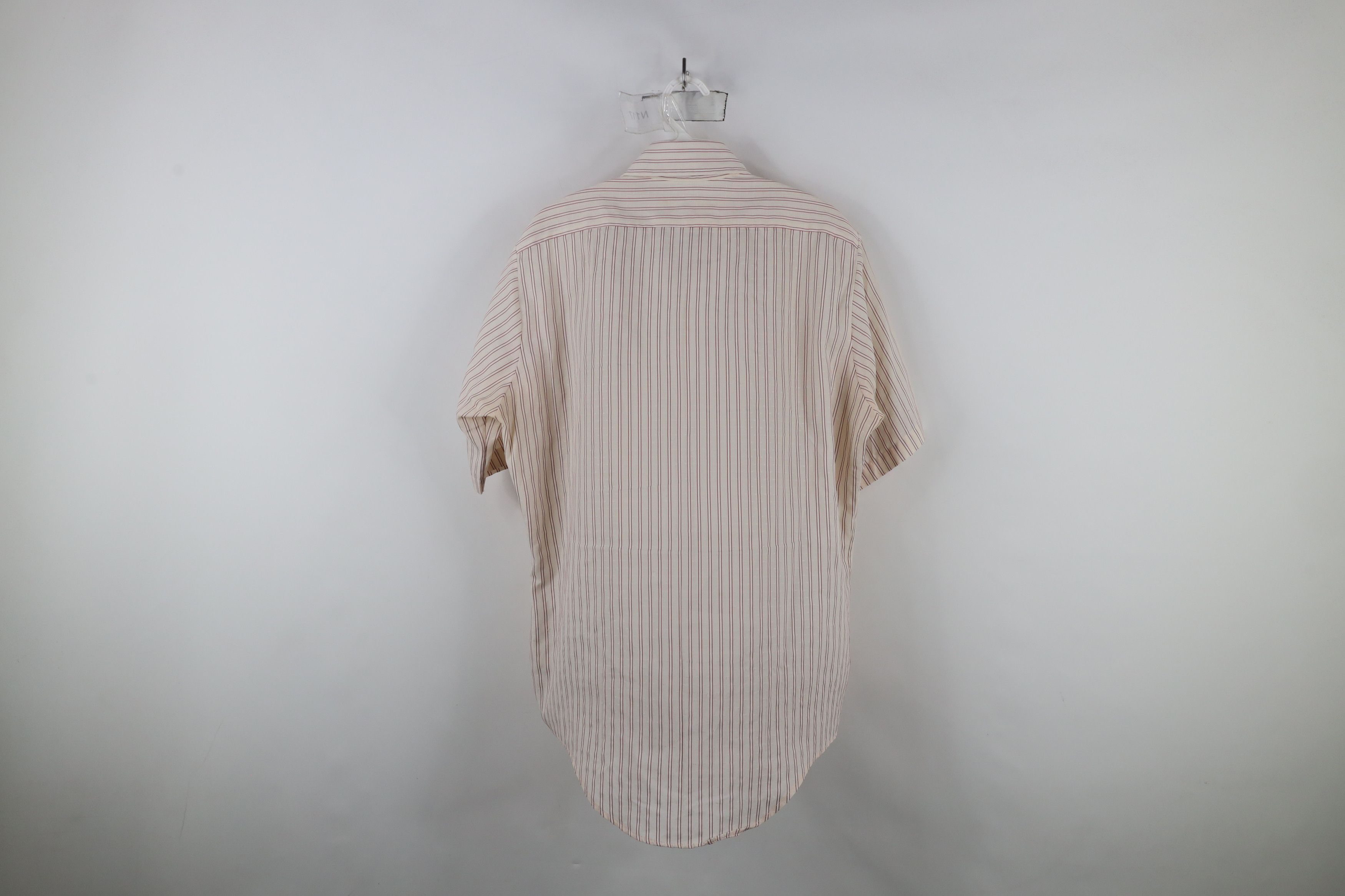 Vintage Vintage 70s Streetwear Striped Short Sleeve Button Shirt USA Size US L / EU 52-54 / 3 - 11 Thumbnail