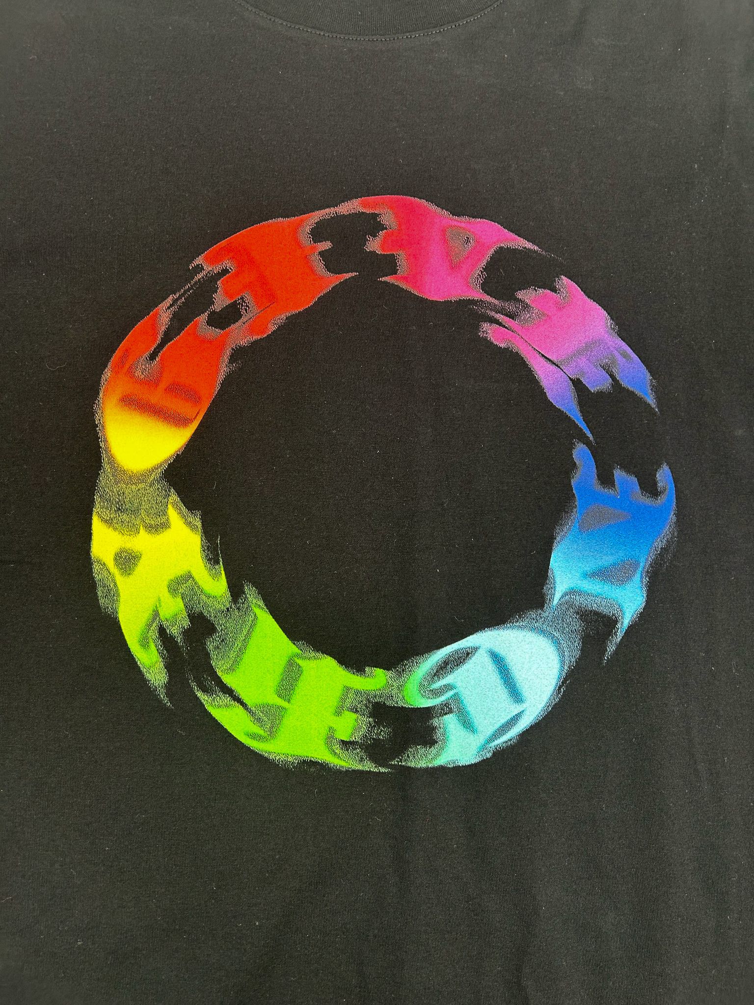 Givenchy Givenchy Black Circle Logo T-Shirt Size US S / EU 44-46 / 1 - 2 Thumbnail