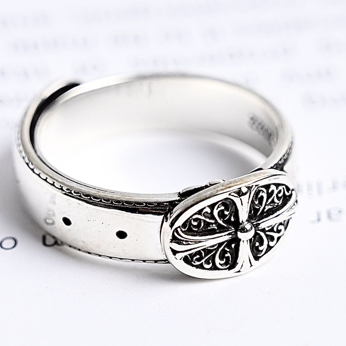 Chrome Hearts CHROME HEARTS BELTED OVAL SILVER Size ONE SIZE - 2 Thumbnail