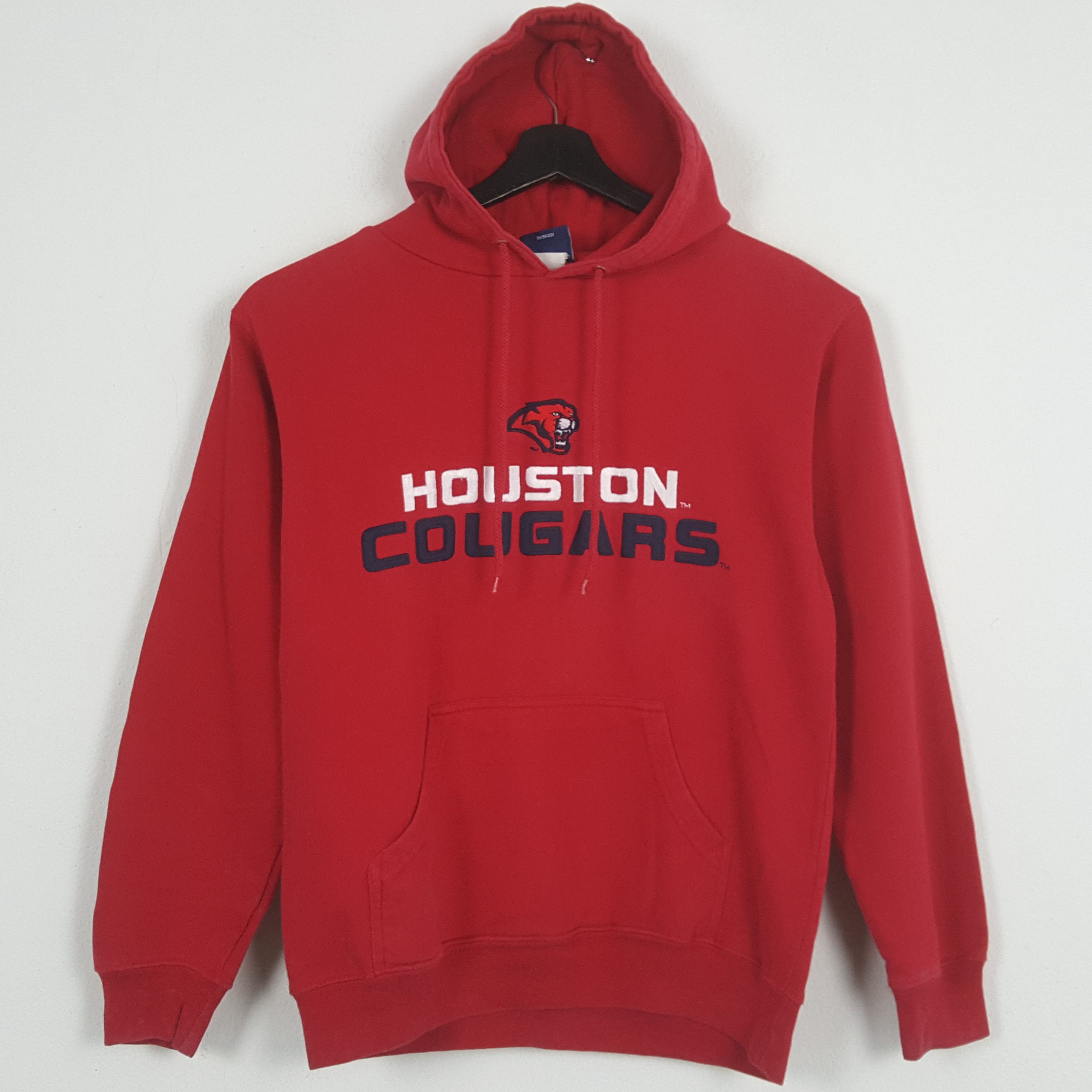 Vintage HOUSTION COUGARS Streetwear Hoodies C290N19 Size US S / EU 44-46 / 1 - 1 Thumbnail