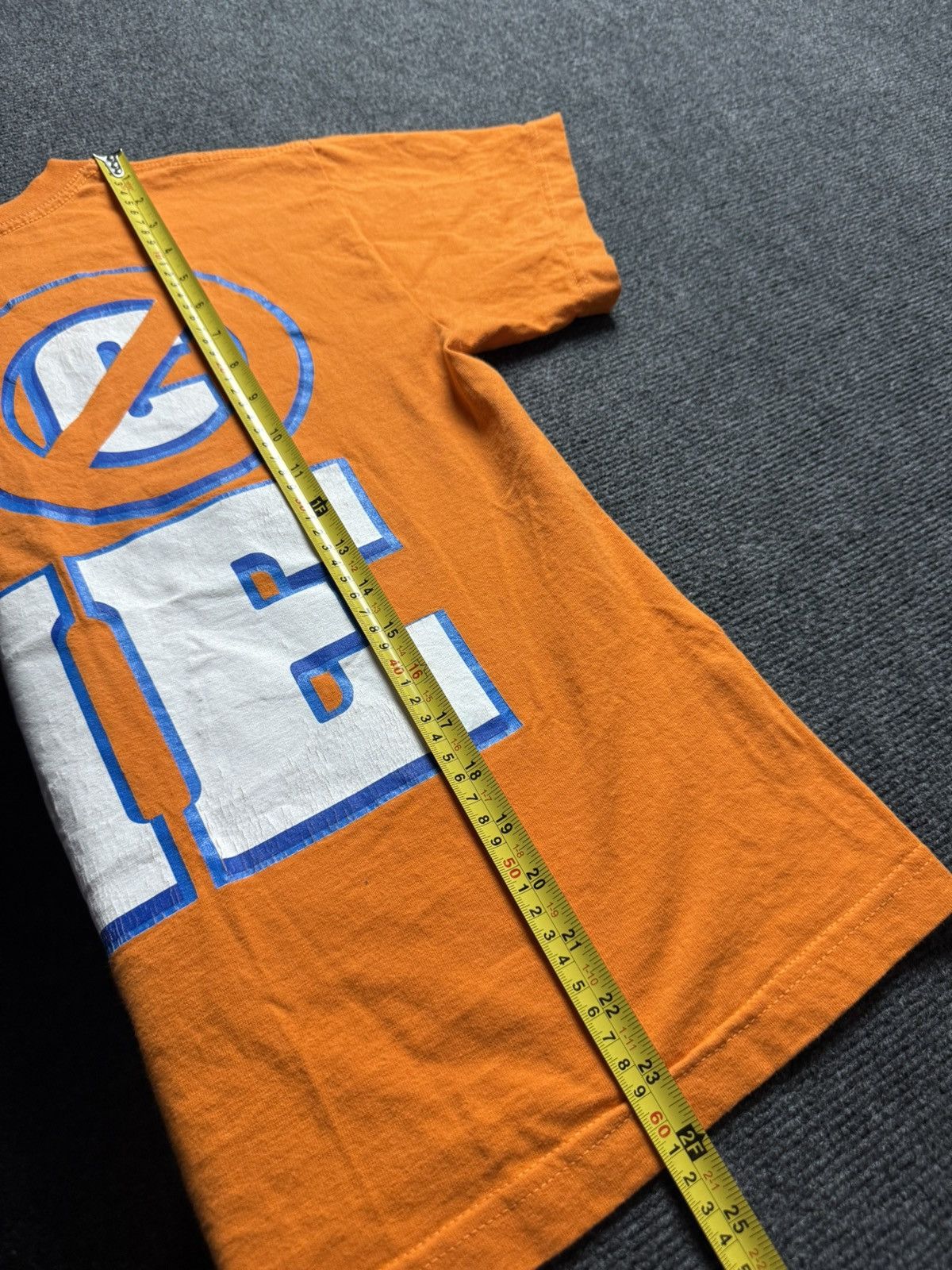 WWE WWE 2008 John Cena Never Give Up Tee Orange Youth L / S Size US S / EU 44-46 / 1 - 24 Thumbnail