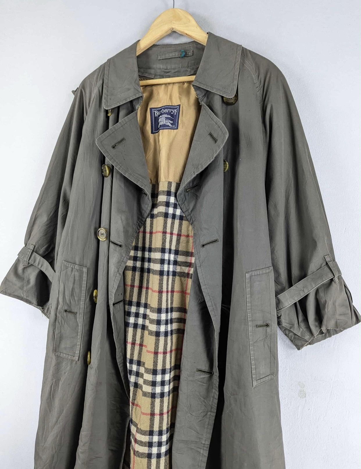 Burberry Prorsum 🔥VTG BURBERRY NOVACHECK TC DOUBLE BREAST Size US M / EU 48-50 / 2 - 2 Thumbnail