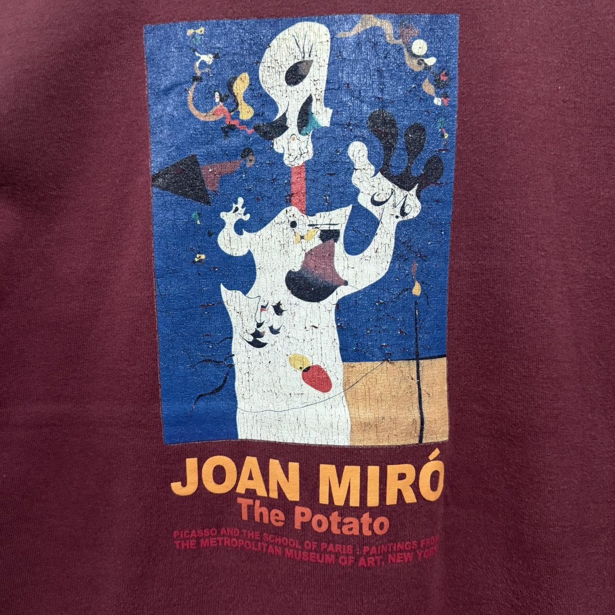 Arts & Science Vintage Joan Miro The Potato by Art Yomiuri Longsleeve Size US S / EU 44-46 / 1 - 2 Thumbnail