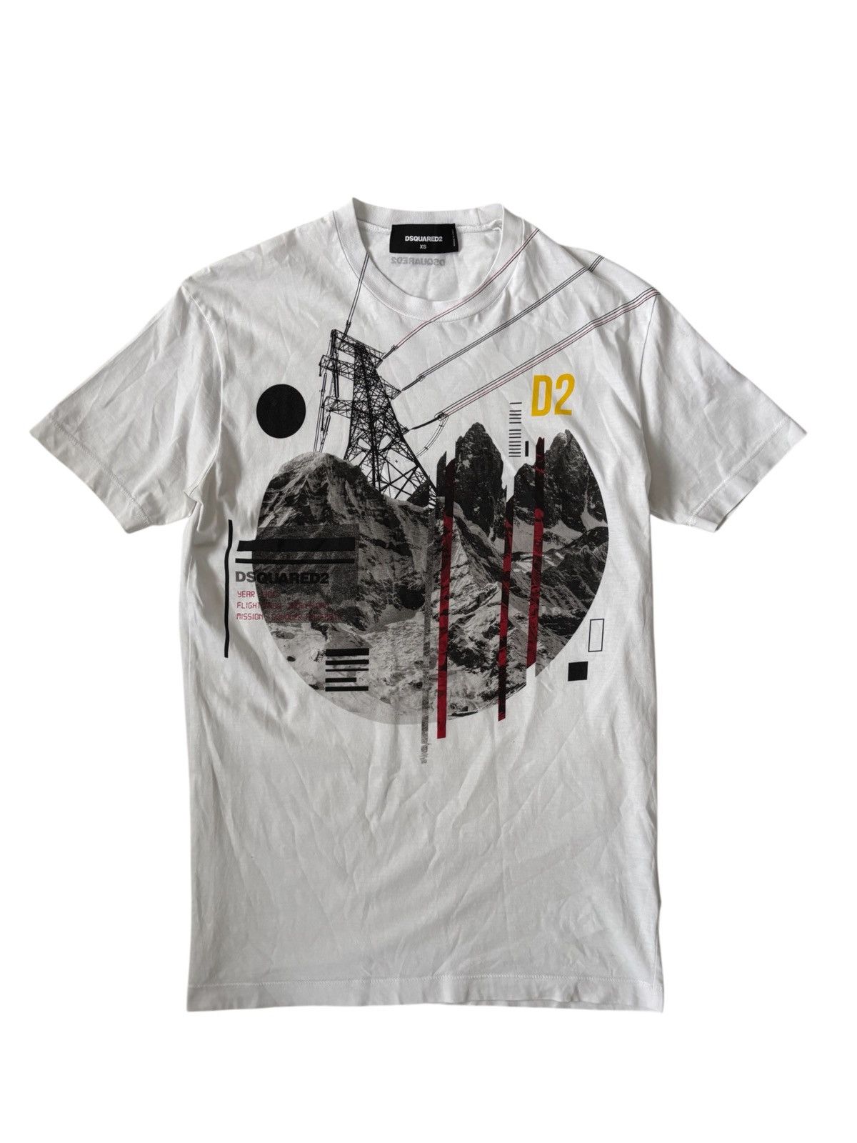 Dsquared2 Dsquared2 Mountains T-Shirt Size US XS / EU 42 / 0 - 1 Thumbnail