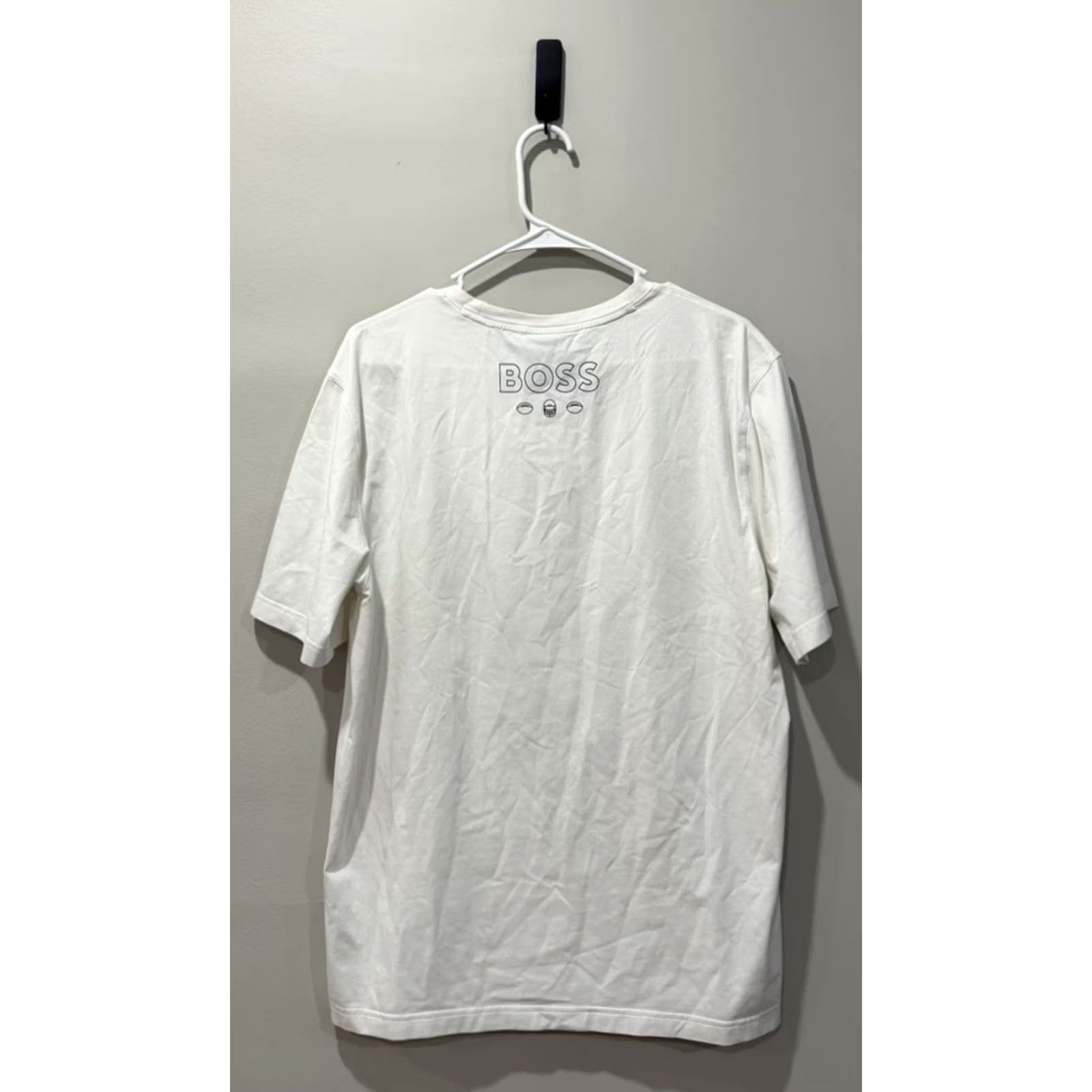 Hugo Boss HUGO BOSS x NFL Philadelphia Eagles White T-Shirt L Men Short Sleeve Size L Size US L / EU 52-54 / 3 - 2 Thumbnail
