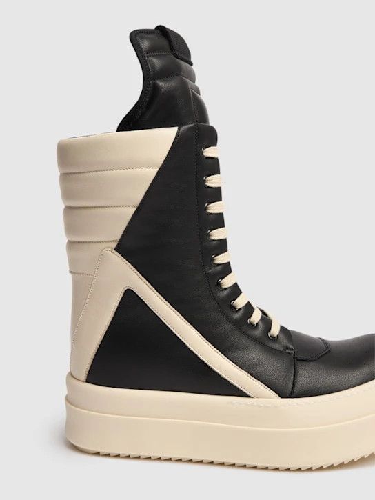 Rick Owens Mega Bumper Geobasket Triple Black - 41 | Grailed