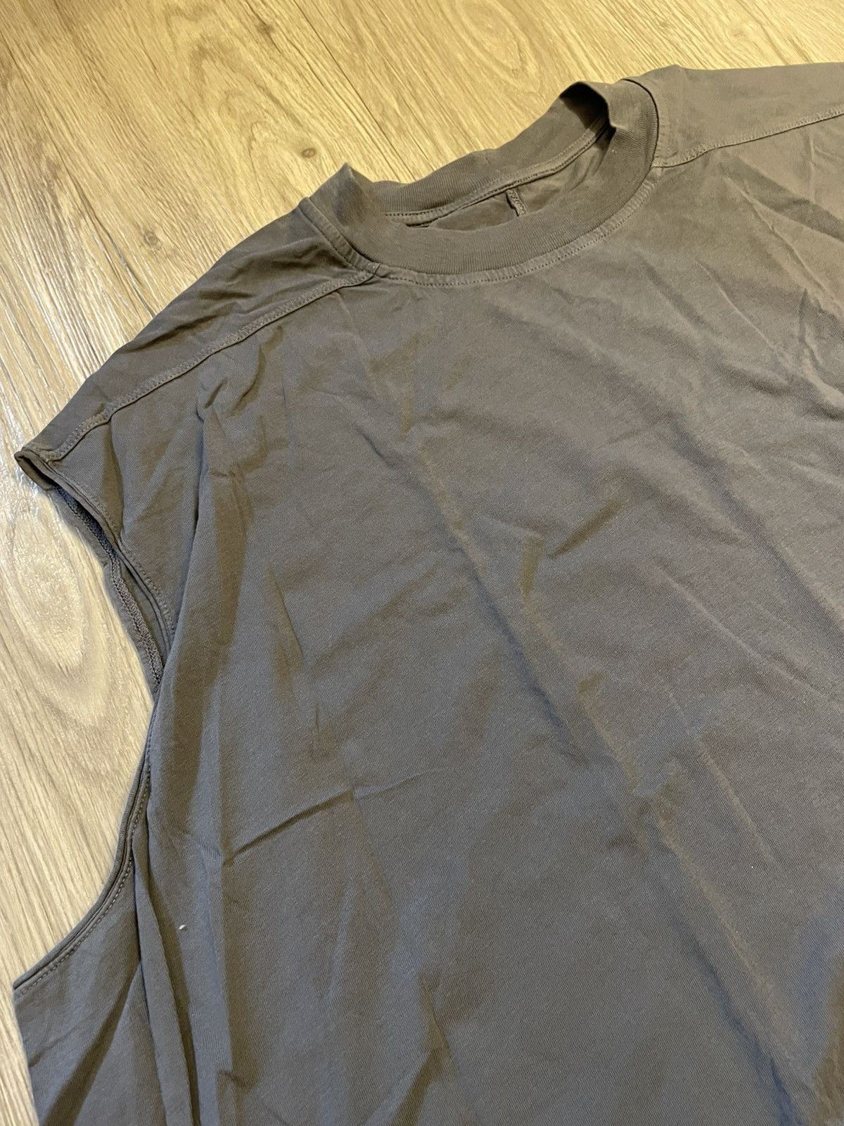 Rick Owens Drkshdw Rick Owens SS19 Tank Top (Flint) Size US XL / EU 56 / 4 - 2 Thumbnail