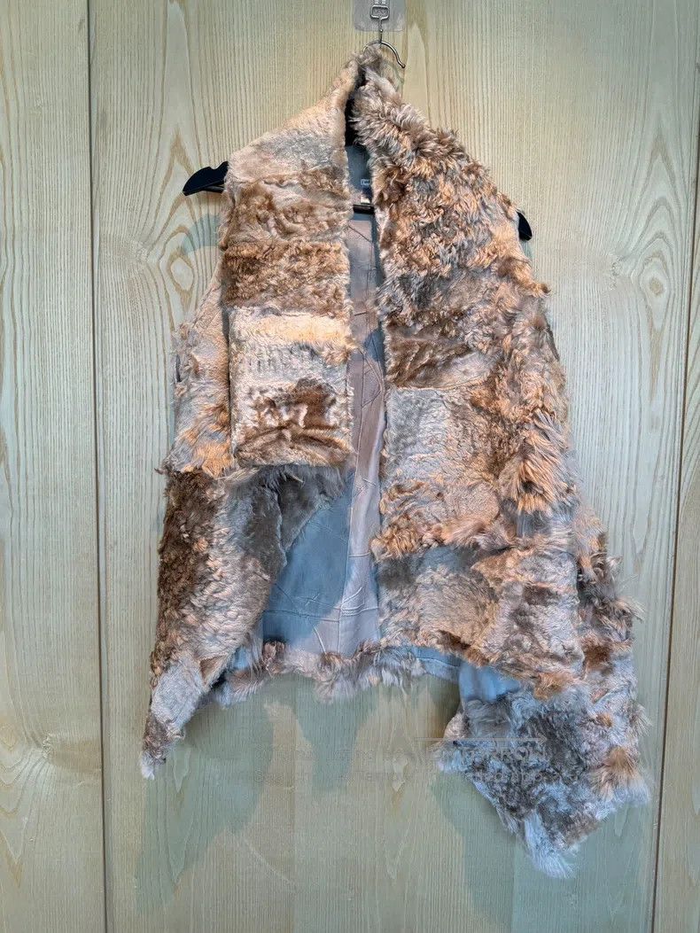 Ann Demeulemeester Ann Demeulemeester Beige Fur Top Size M / US 6-8 / IT 42-44 - 9 Thumbnail