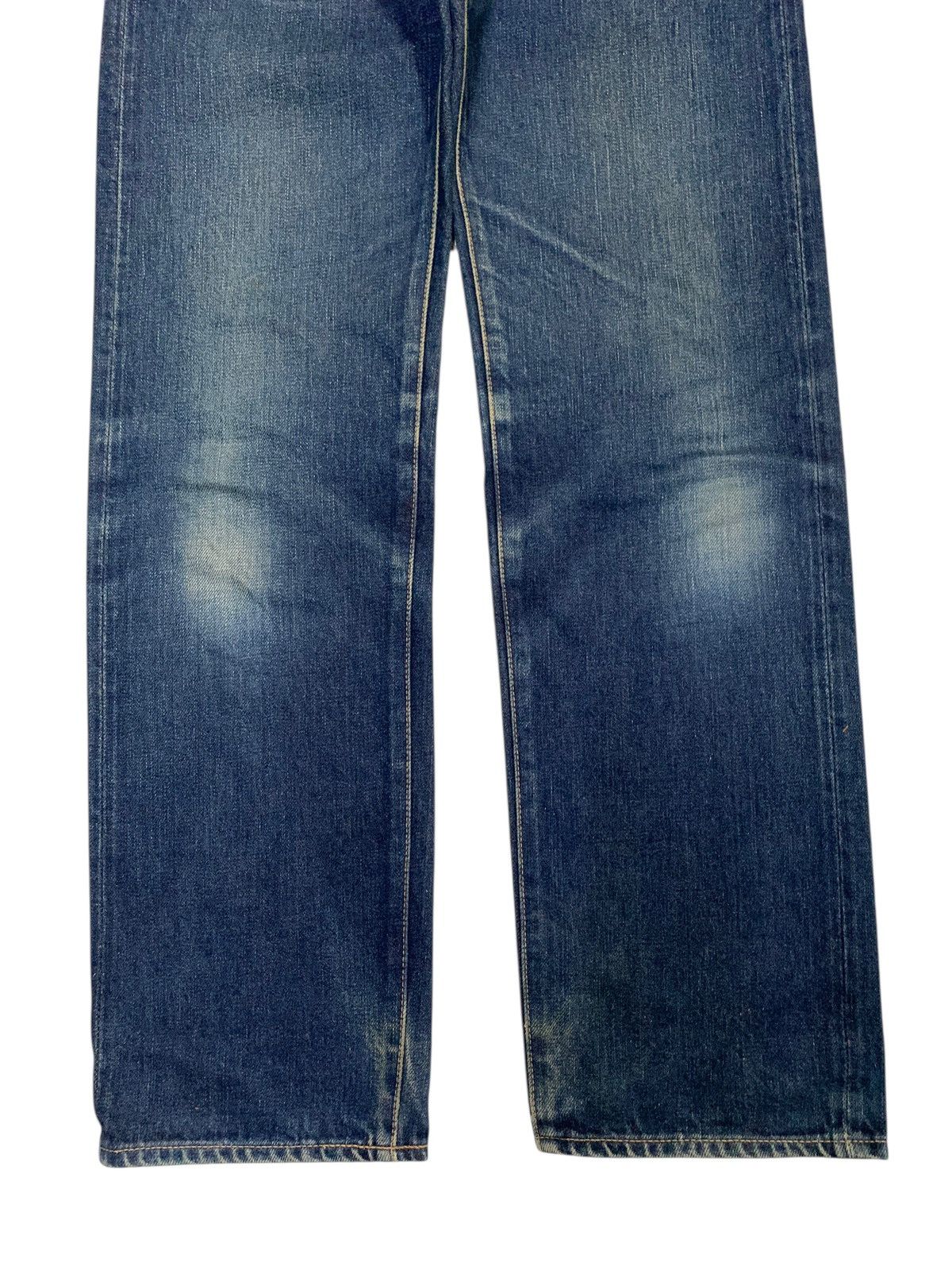 Kapital Vintage Hr Market Selvedge Button fly Faded Distressed Denim Size US 27 - 7 Thumbnail
