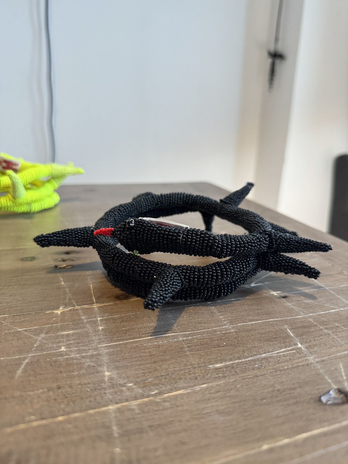 Walter Van Beirendonck Walter Van Beirendonck Beaded Snake Bracelet Size ONE SIZE - 1 Thumbnail