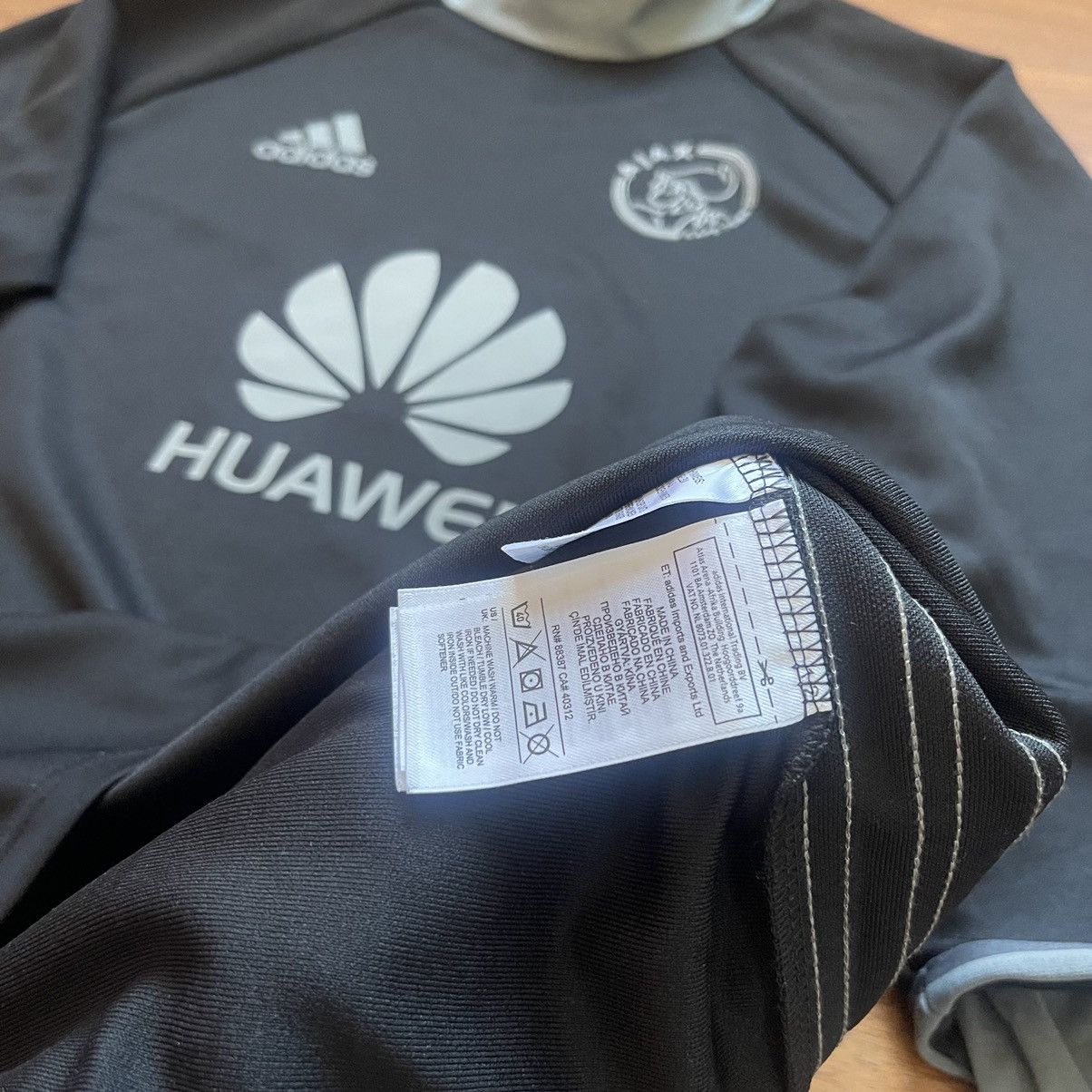Adidas AJAX ADIDAS 2016/2017 FOOTBALL SOCCER TRAINING TRACK TOP Size US L / EU 52-54 / 3 - 10 Thumbnail