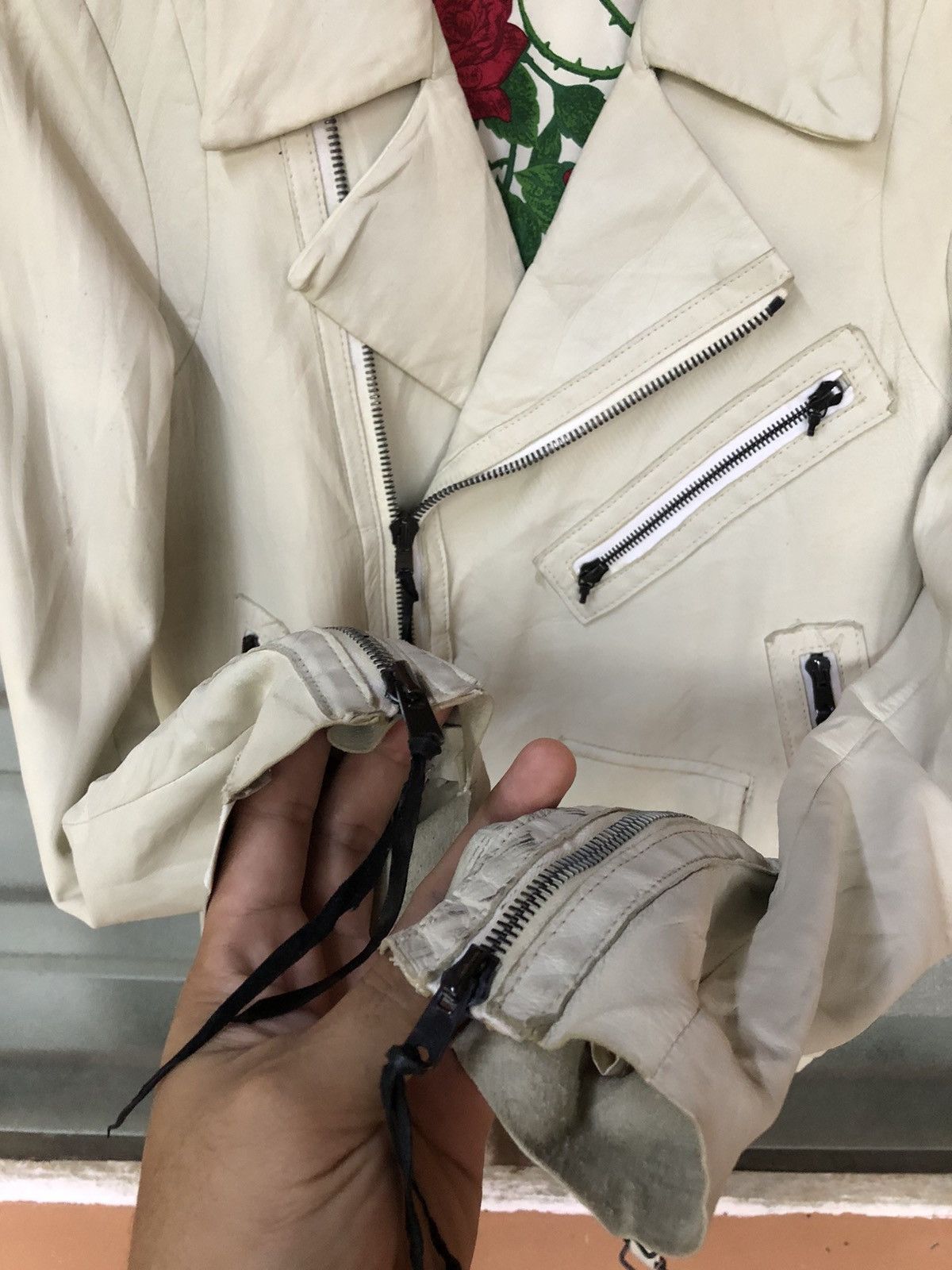 Number (N)ine Vtg 2006 S/S Number (N)ine Lambskin Leather Jacket Size US S / EU 44-46 / 1 - 6 Thumbnail