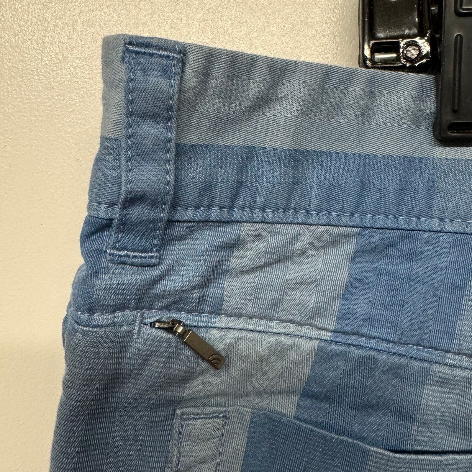The North Face North Face Men Blue Checkered Plaid Explore Short Stretch 38 Size US 38 / EU 54 - 4 Thumbnail