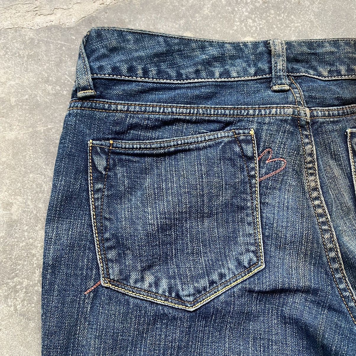 45rpm 45rpm Love Stitched Denim Size US 31 - 6 Thumbnail