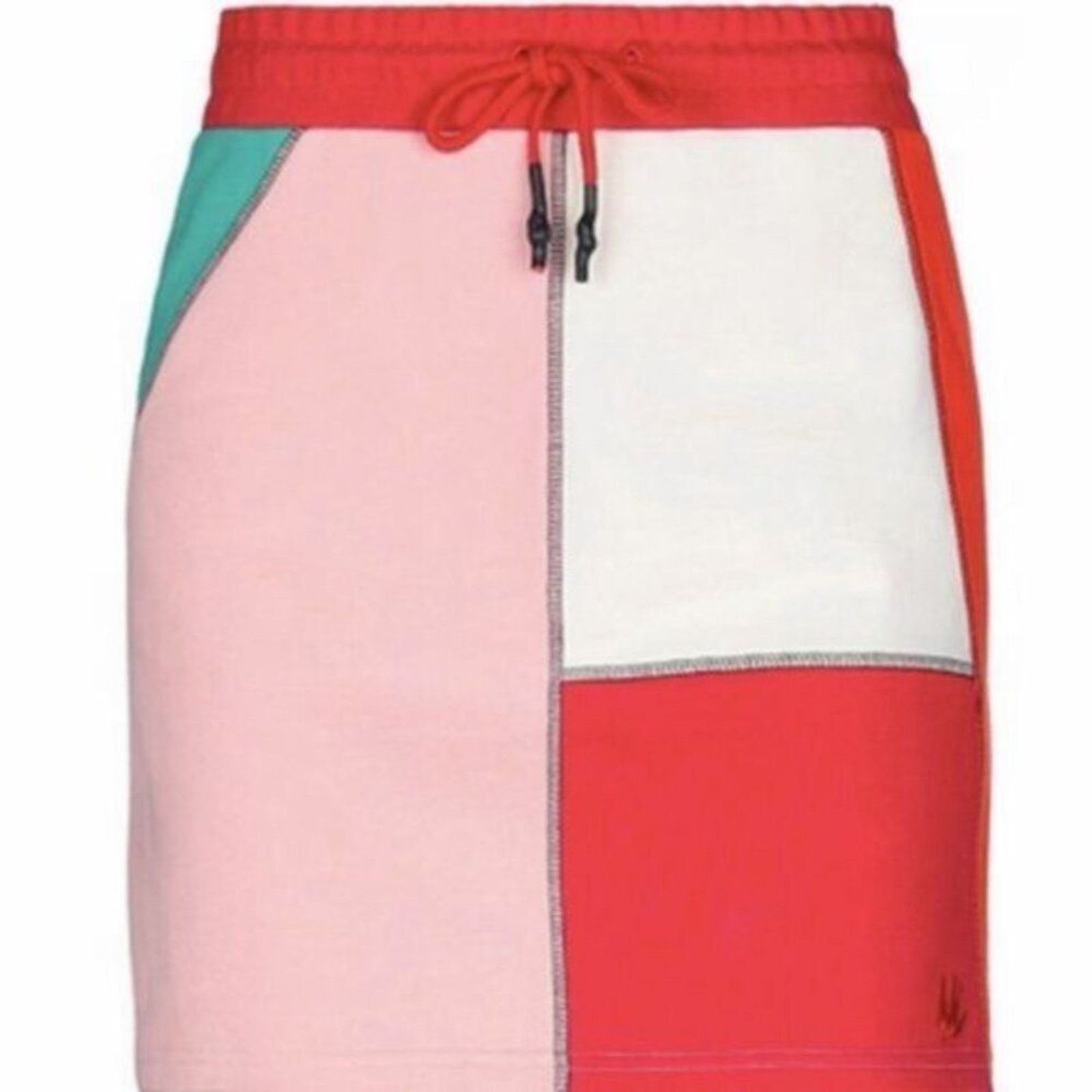 McQ Alexander McQueen Mcq Alexander McQueen Color block Mini skirt multi colored L Size 32" / US 10 / IT 46 - 1 Thumbnail