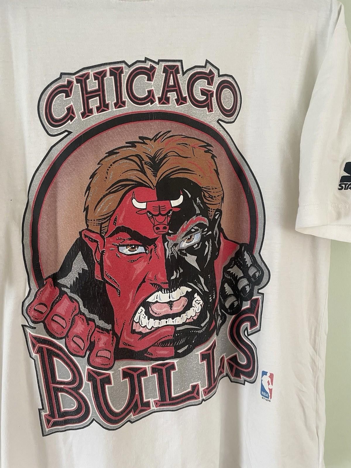 Maison Margiela Vintage Starter Chicago Bulls 90s Graphic T Shirt Medium Size US M / EU 48-50 / 2 - 4 Thumbnail