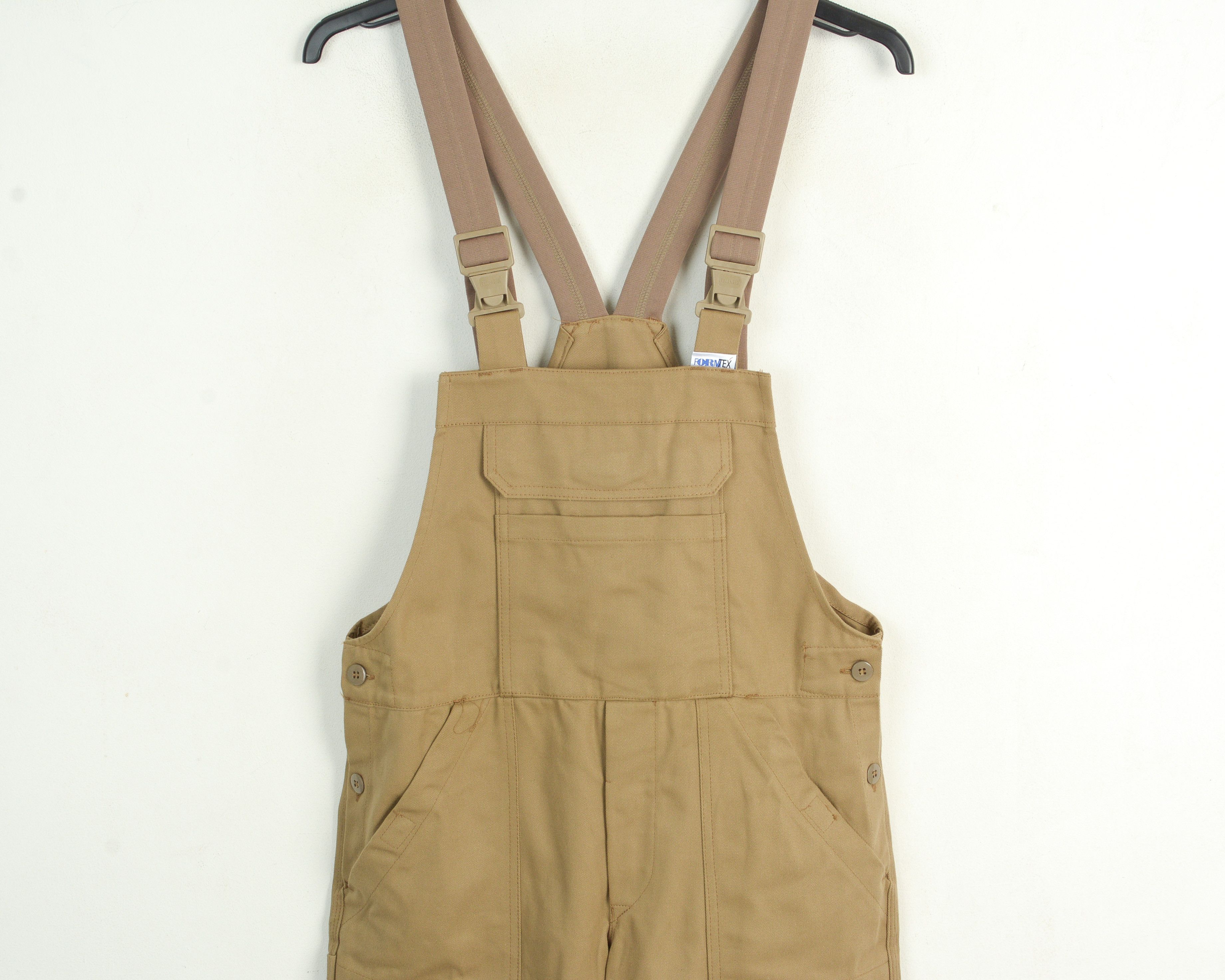 Le Laboureur Formtex S Sanfor Dungarees Work Pants Sleeveless Jumpsuit Size US 32 / EU 48 - 3 Thumbnail