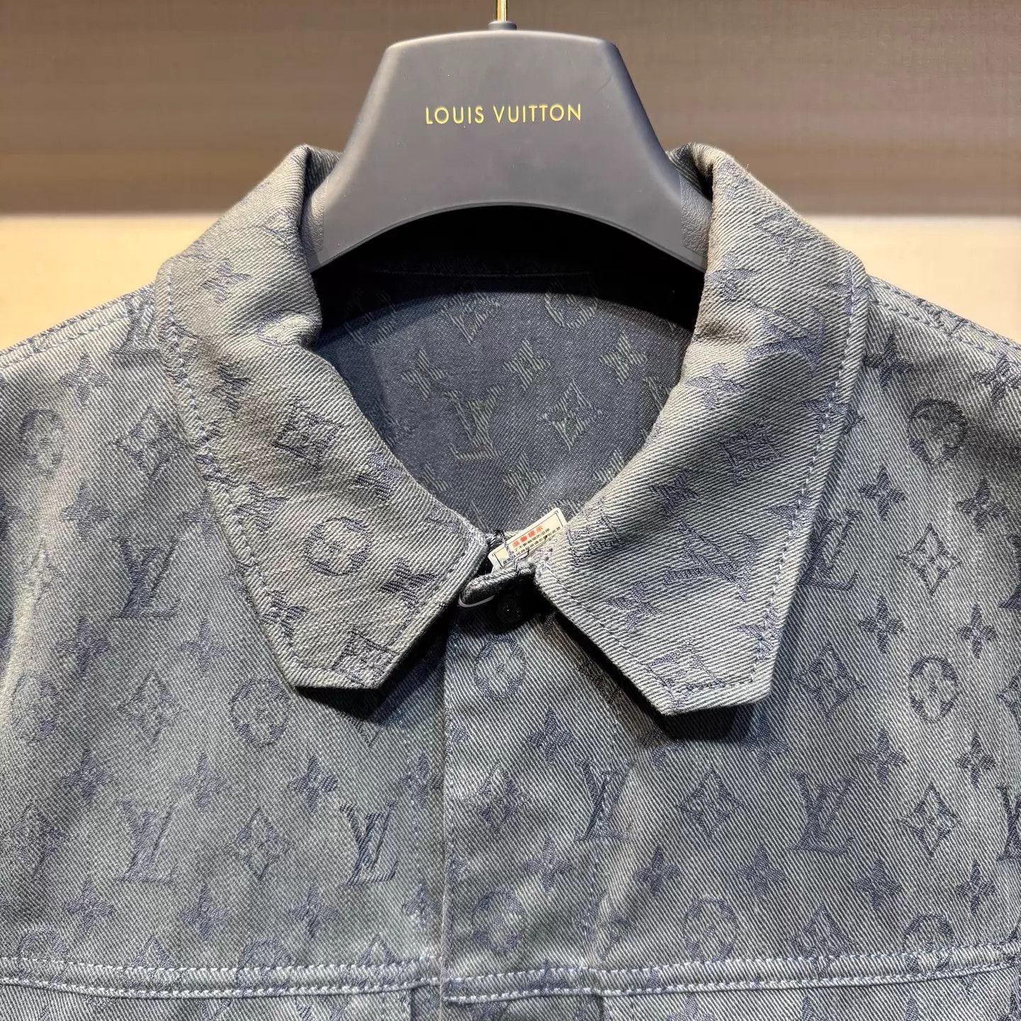 Louis Vuitton Louis Vuitton OG Blue All-Over Print Denim Jacket 46 New Size US S / EU 44-46 / 1 - 2 Thumbnail
