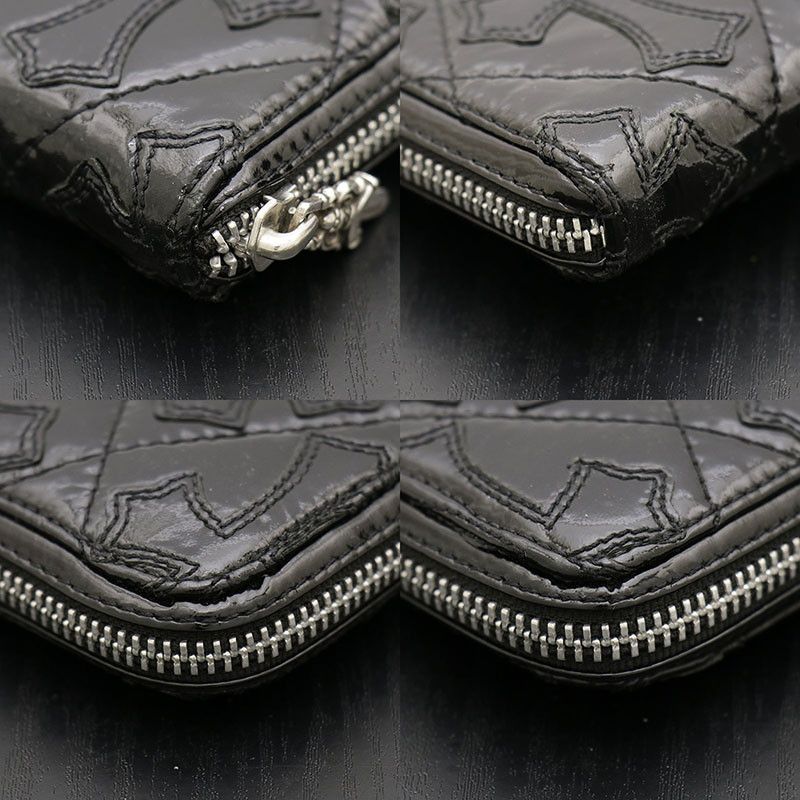 Chrome Hearts Chrome Hearts Quilted Zip Wallet Size ONE SIZE - 7 Thumbnail
