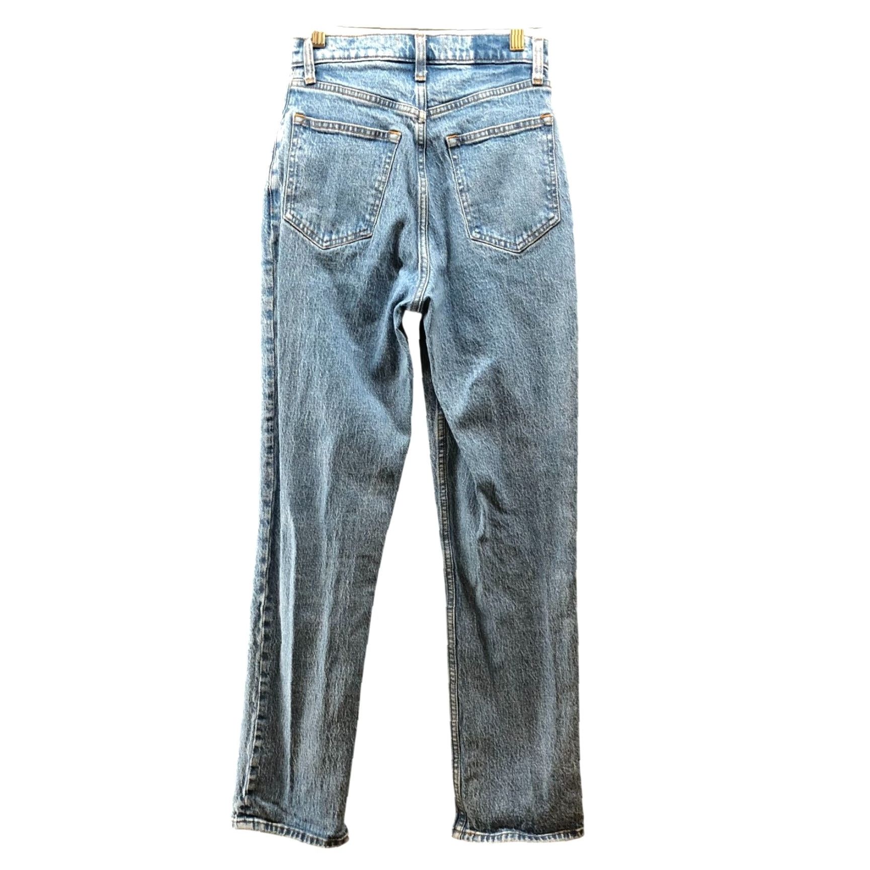 Abercrombie & Fitch VINTAGE Abercrombie & Fitch The 90s Straight Ultra High Rise Jean Womens 2R / 26 Blue Size 26" / US 2 / IT 38 - 2 Thumbnail