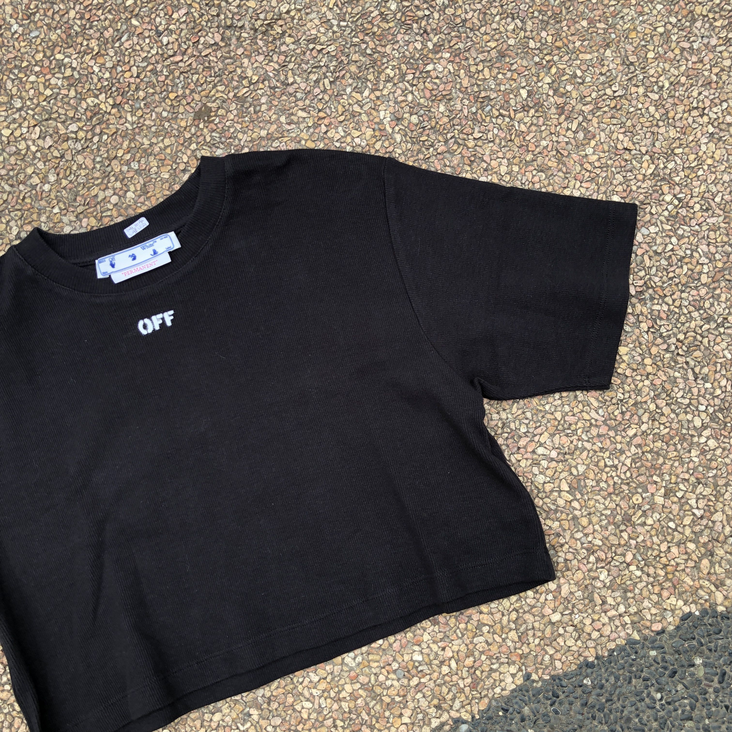 Off-White Off white stamp crop top Size S / US 4 / IT 40 - 3 Thumbnail