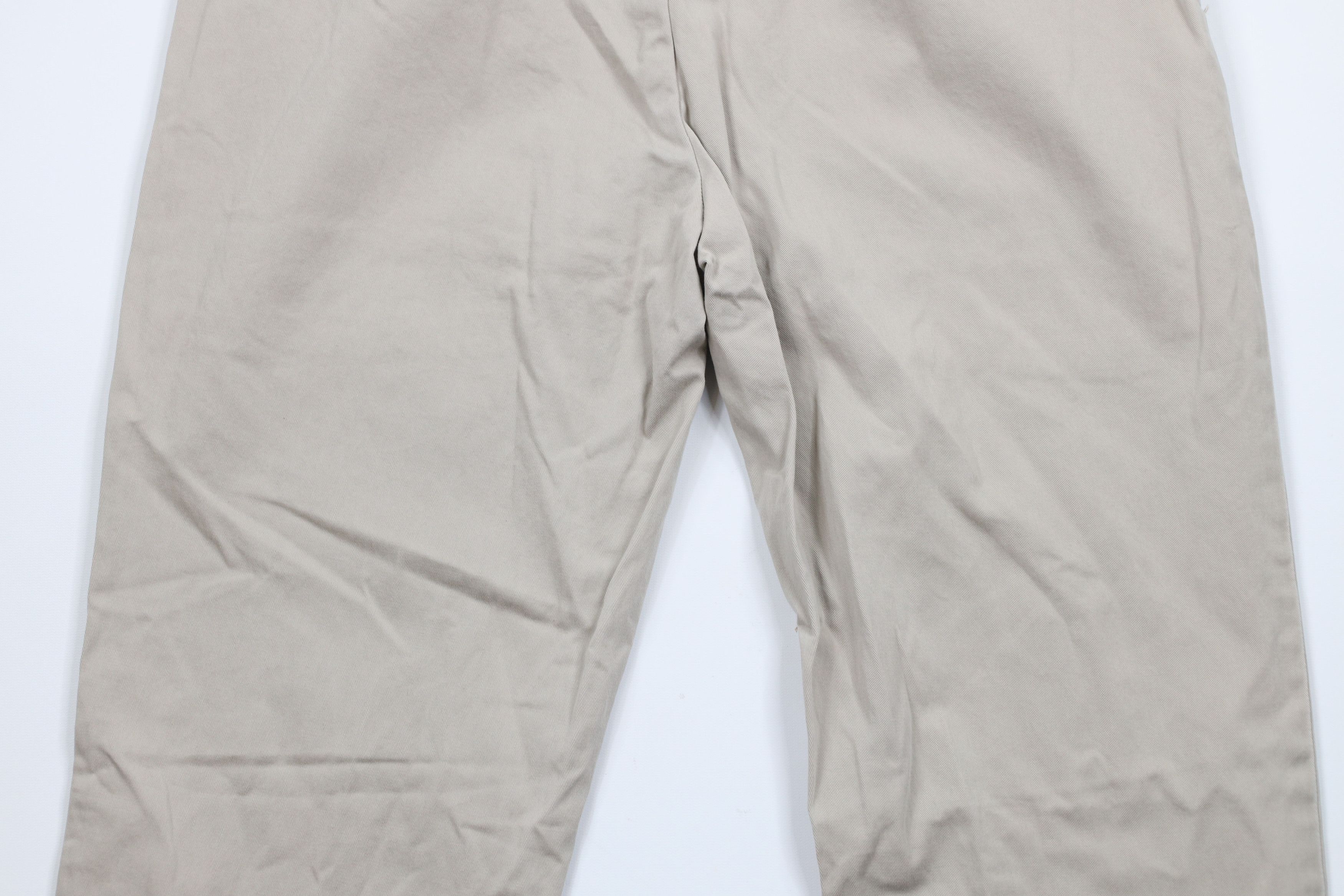 Ralph Lauren × Vintage Vintage Ralph Lauren Classic Fit Wide Leg Chino Pants Beige Size US 38 / EU 54 - 10 Thumbnail