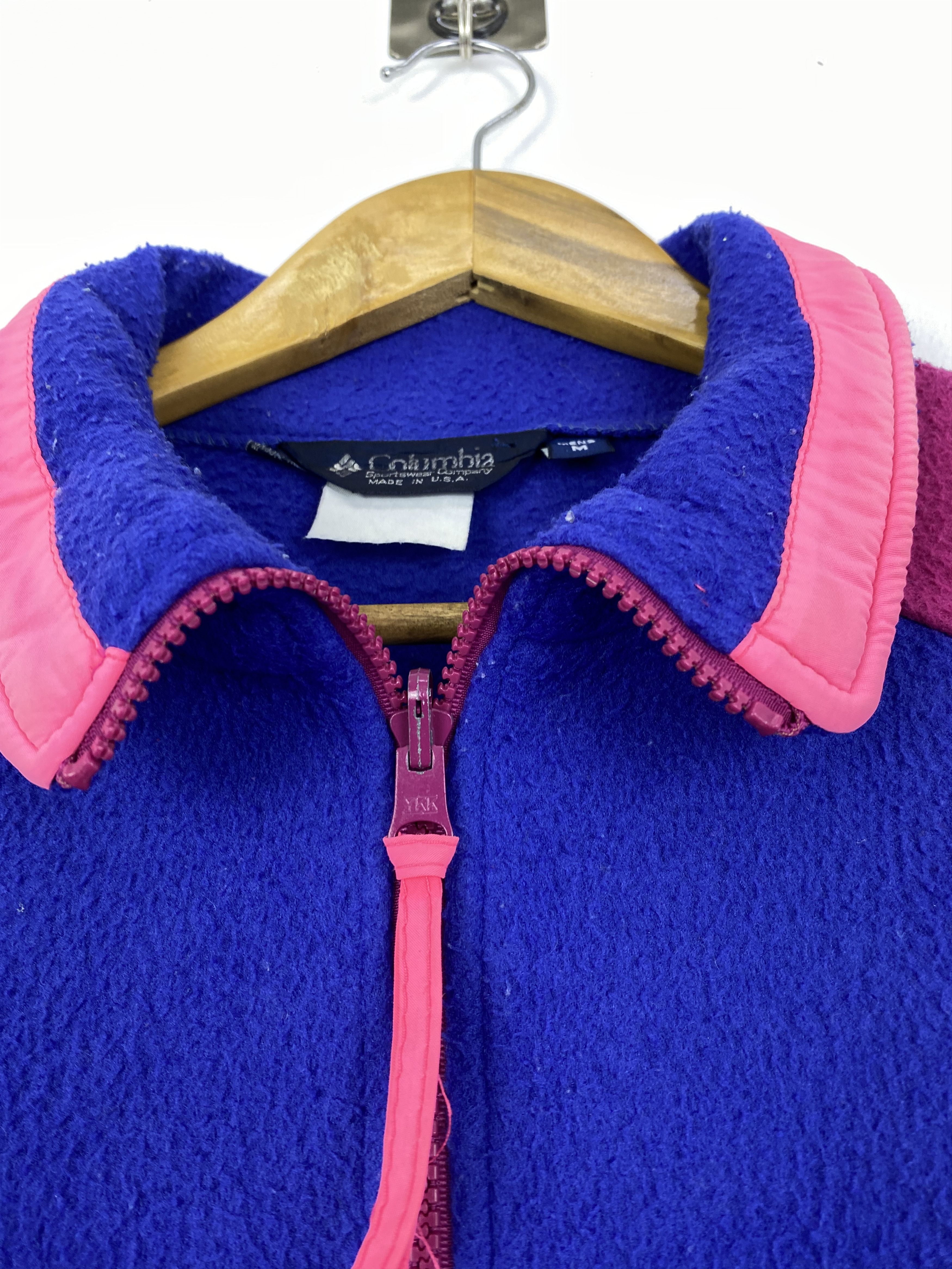 Columbia Vintage Columbia Made In Usa Fleece Zipper Up Jacket J0004 Size US M / EU 48-50 / 2 - 8 Thumbnail