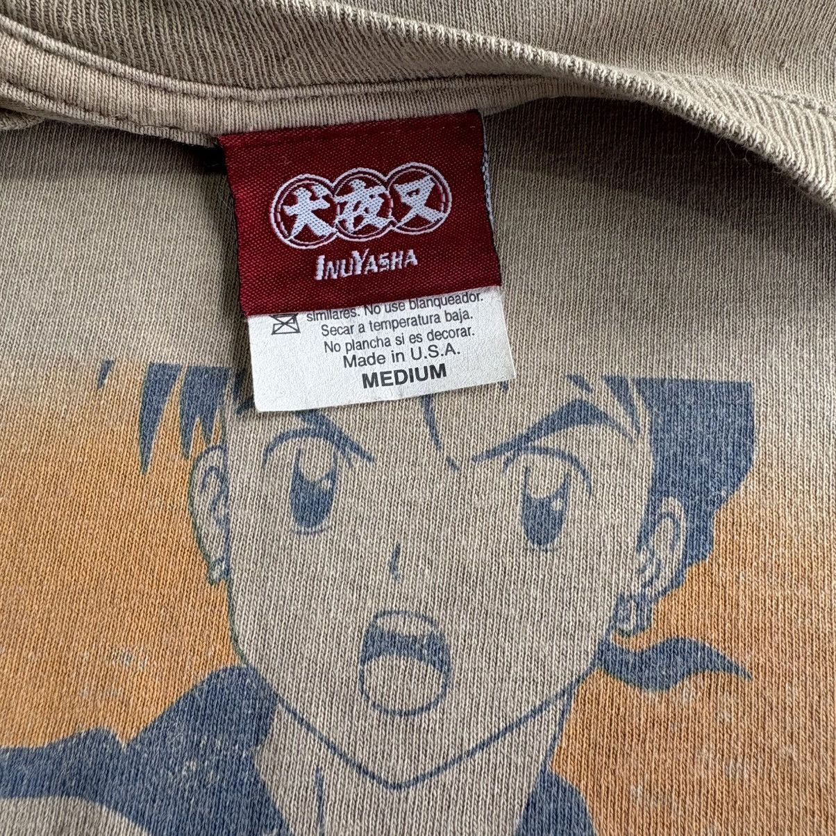 Anime Vintage Anime Shirt Inuyasha Miroku Official Size US M / EU 48-50 / 2 - 4 Thumbnail