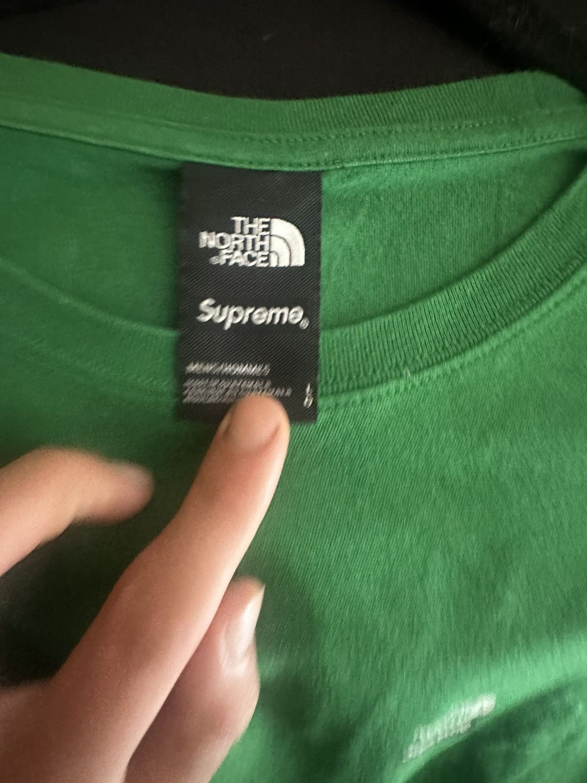 Supreme × The North Face Supreme North Face Green T Size US L / EU 52-54 / 3 - 6 Thumbnail