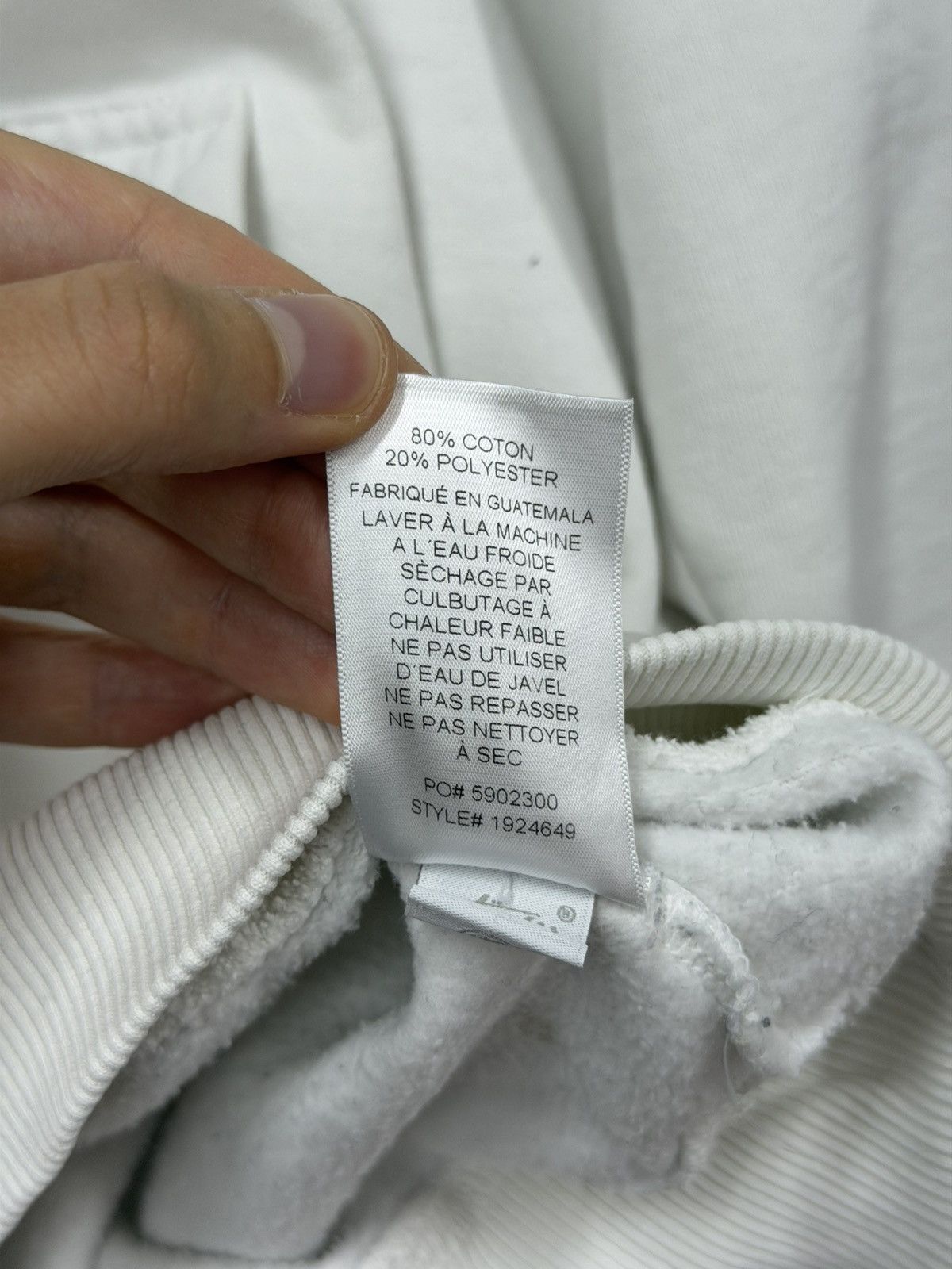 Stussy Vintage Stussy Big Logo Hoodie Boxy White Y2K Archive Size US M / EU 48-50 / 2 - 13 Thumbnail