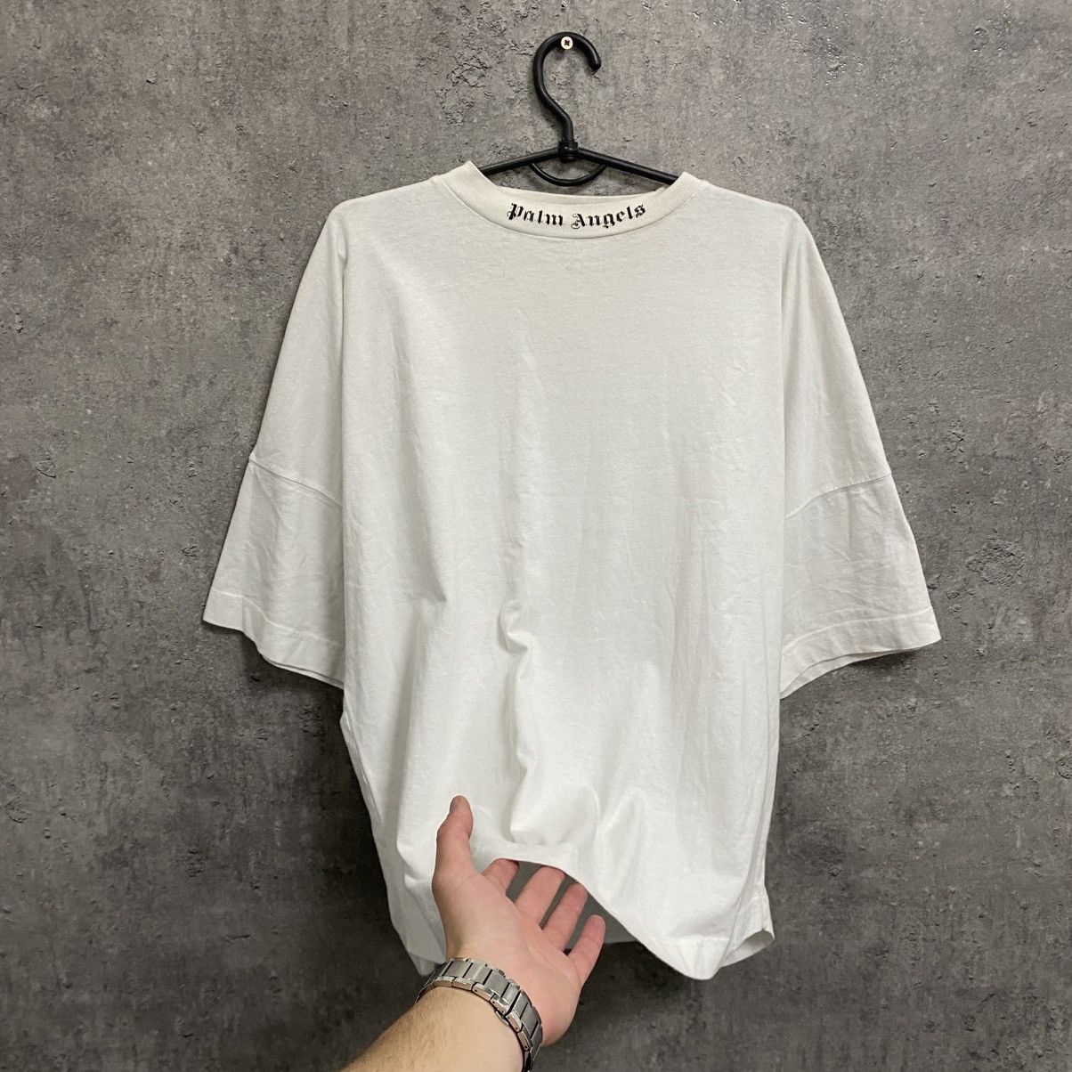 Palm Angels Palm Angels T-Shirt Big Logo Oversized Size US S / EU 44-46 / 1 - 9 Thumbnail