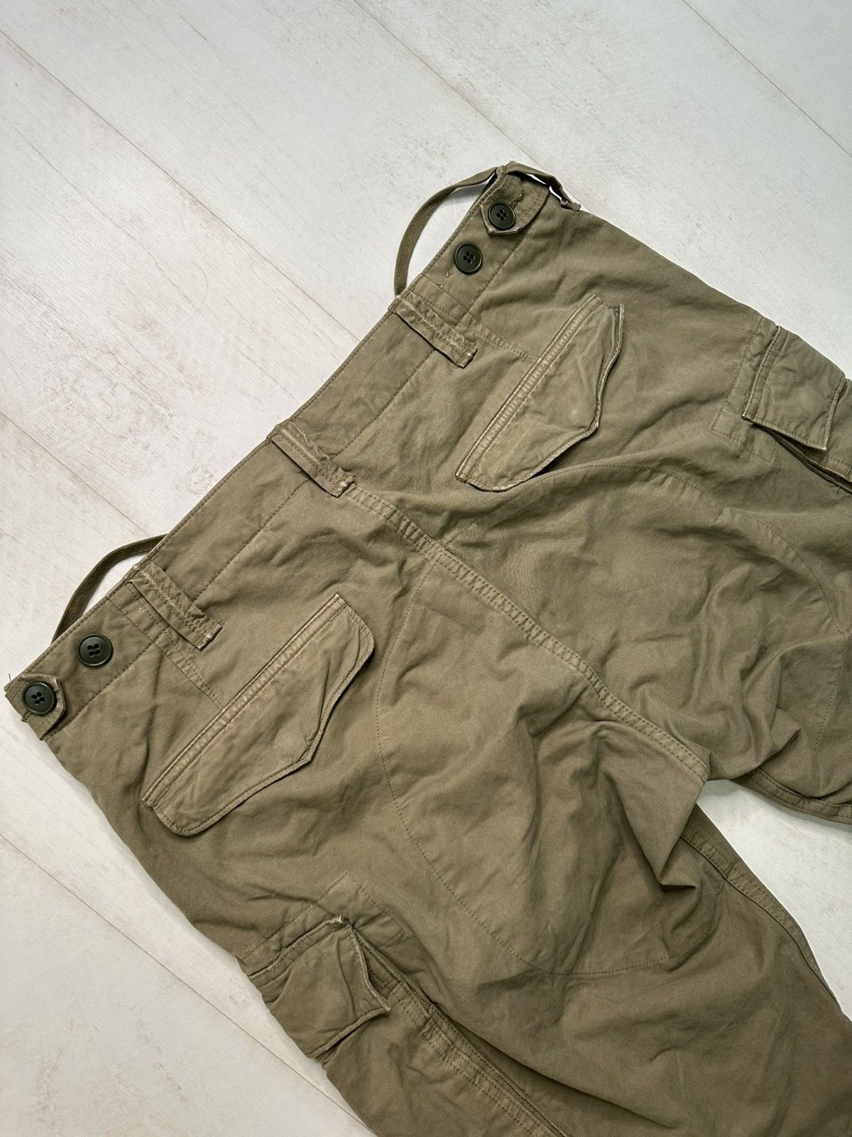 Polo Ralph Lauren × Vintage Polo Ralph Lauren military cargo khaki pants Size US 36 / EU 52 - 11 Thumbnail
